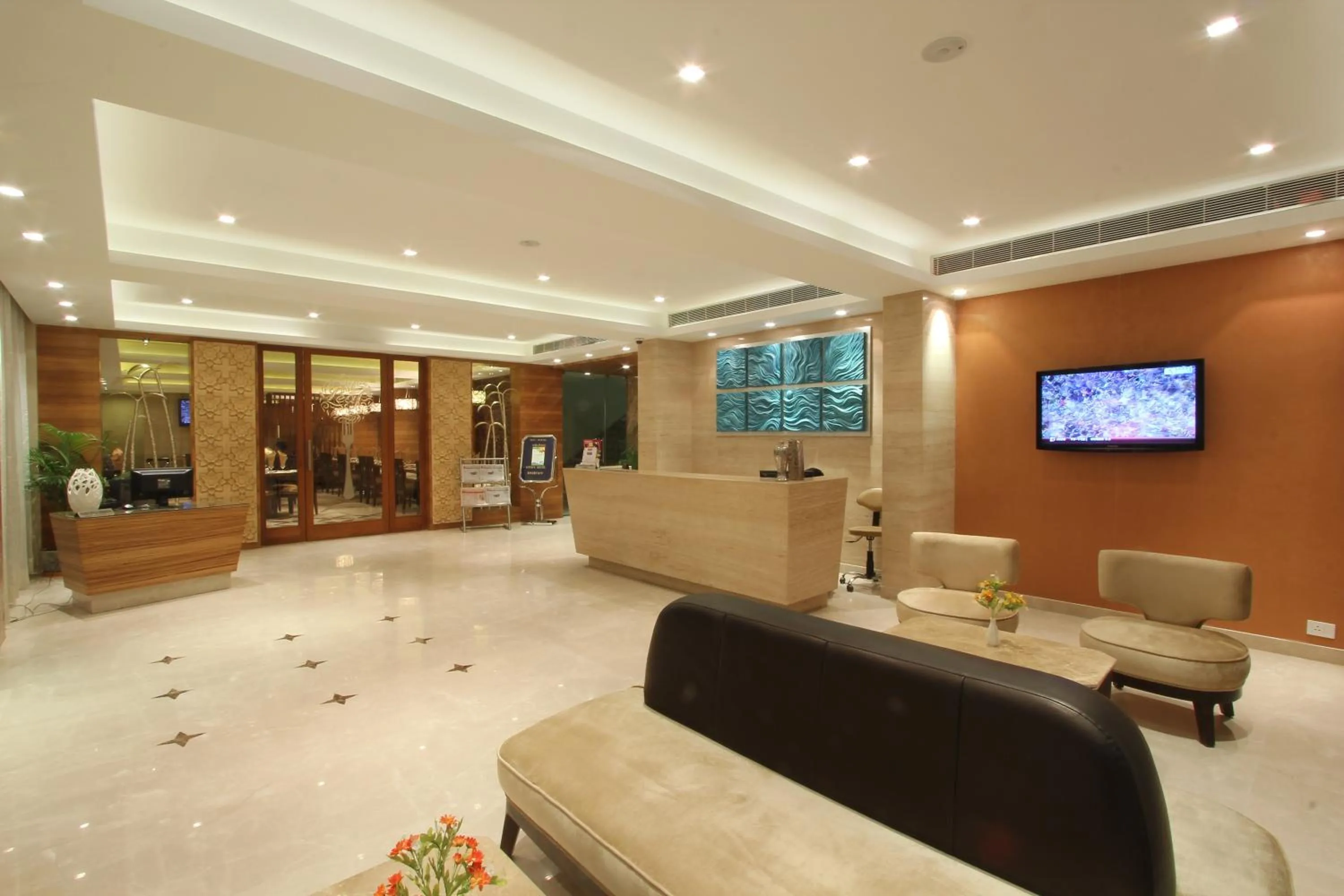 Lobby or reception in Hotel Riverview