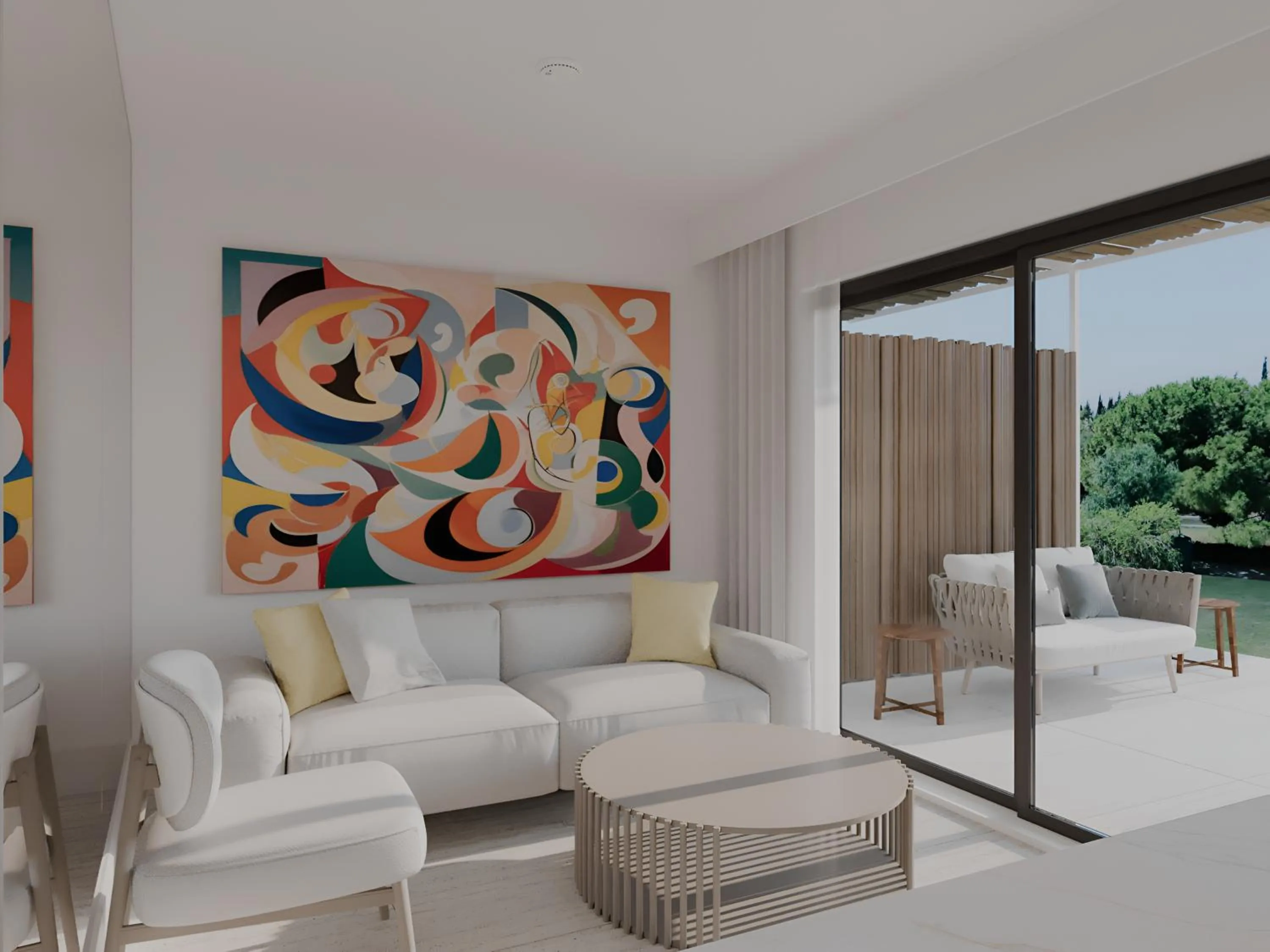 Living room in Amara Luxury Resort & Villas