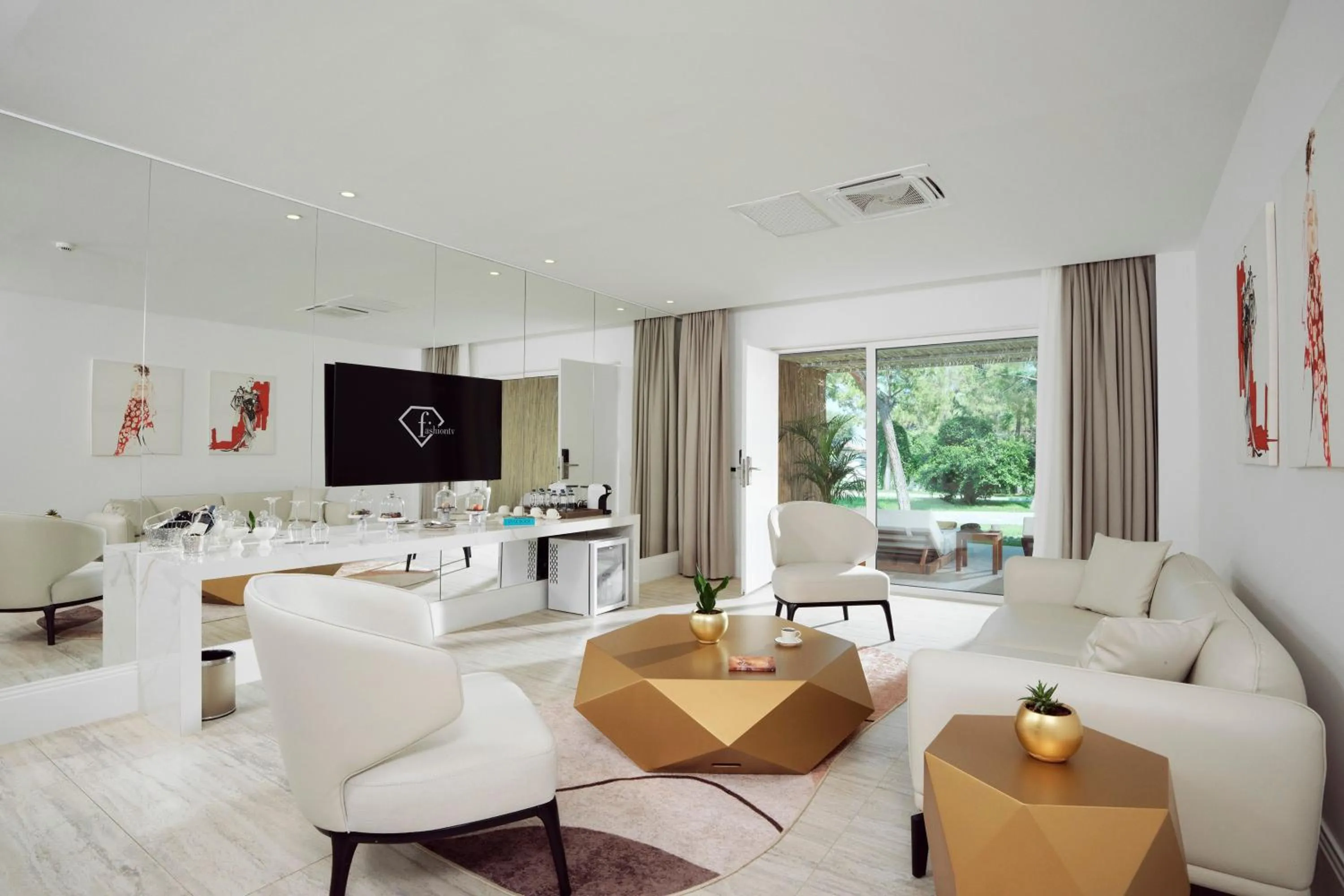 TV and multimedia in FashionTV Luxe Resort - Luxury All Inclusive