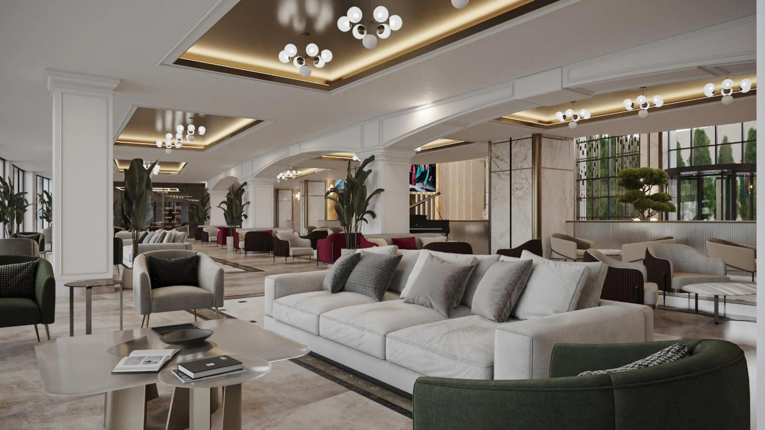Lobby or reception in Amara Luxury Resort & Villas