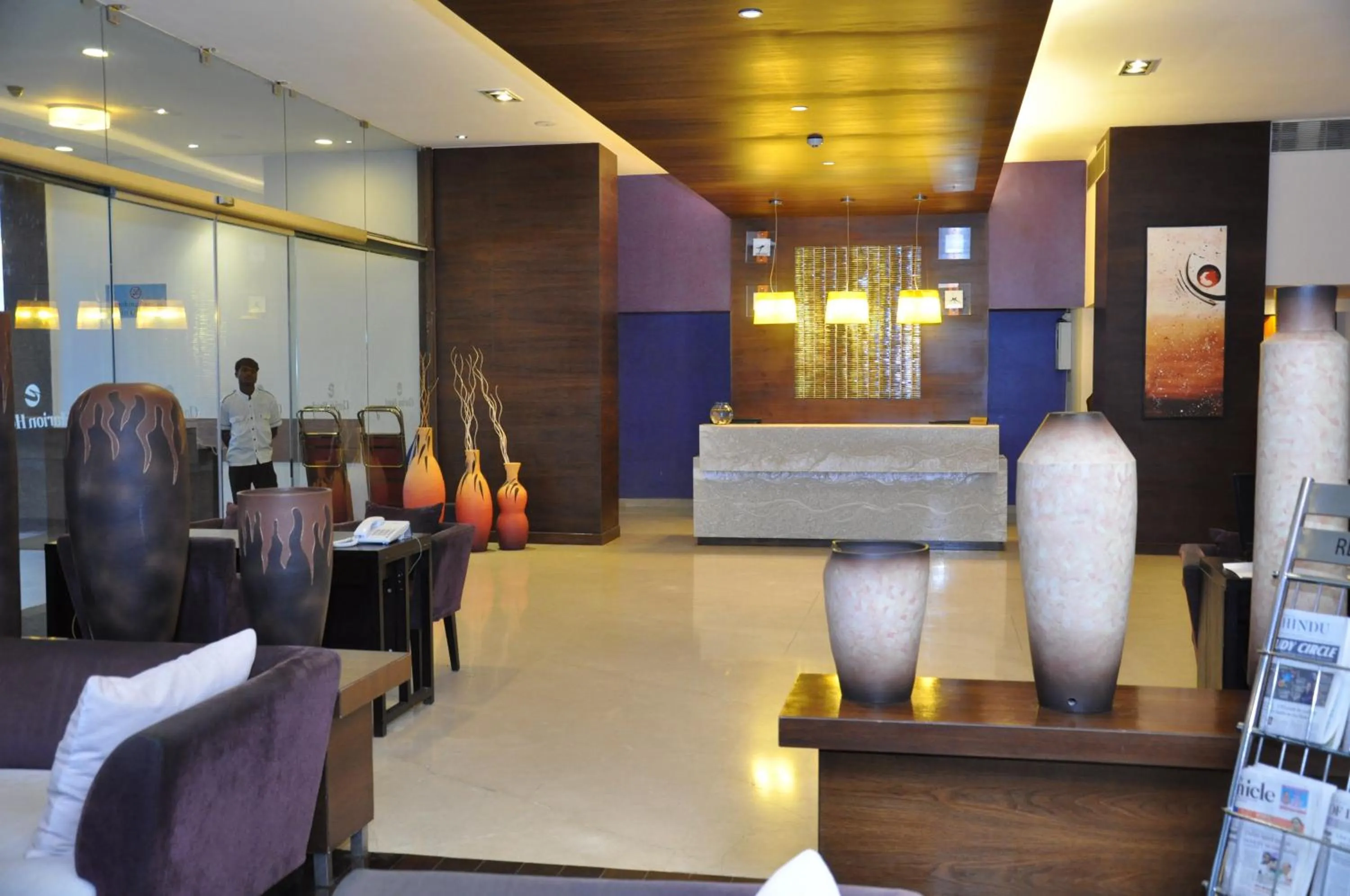 Lobby or reception in Gokulam Park Coimbatore