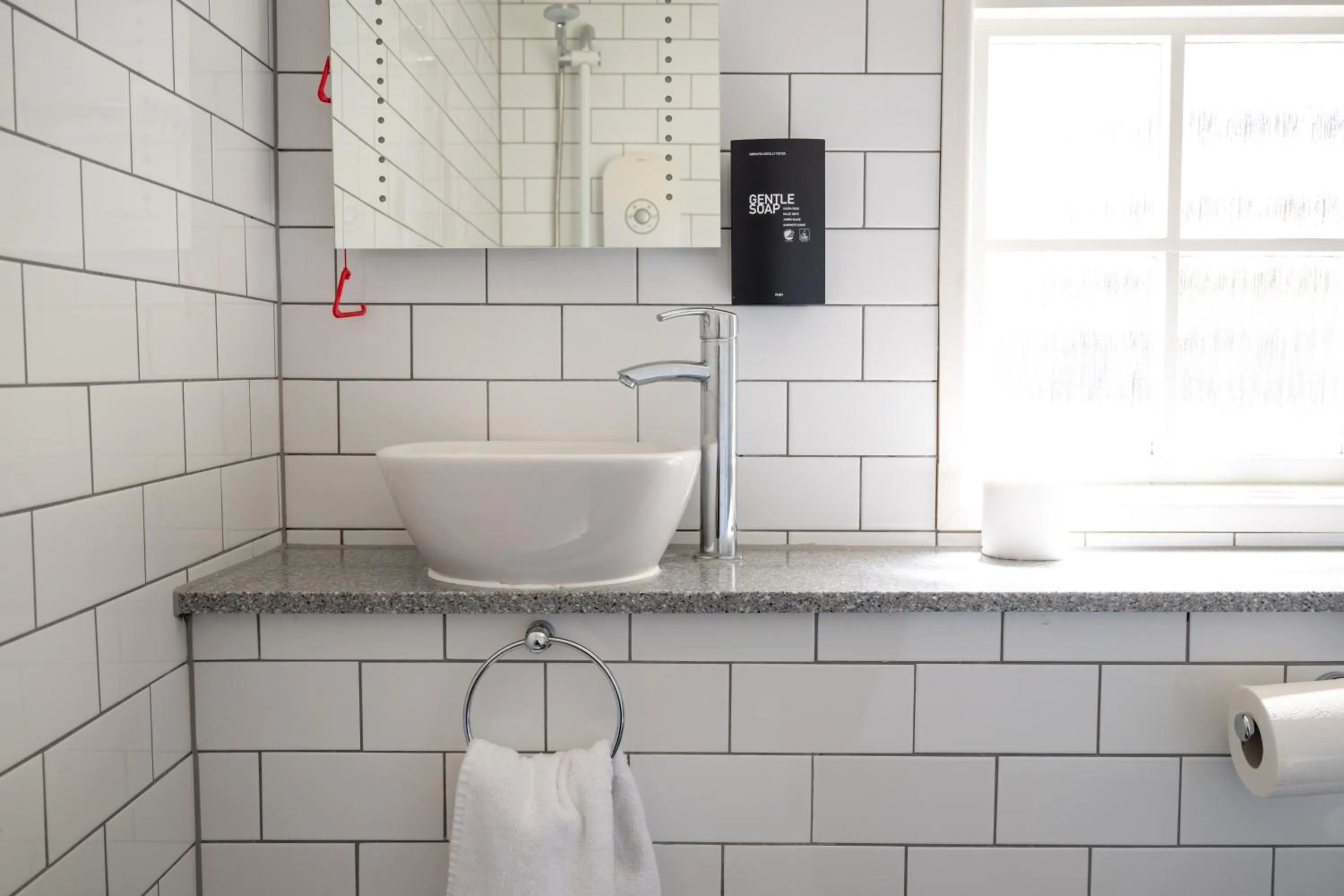 Bathroom in Hawkstone Park