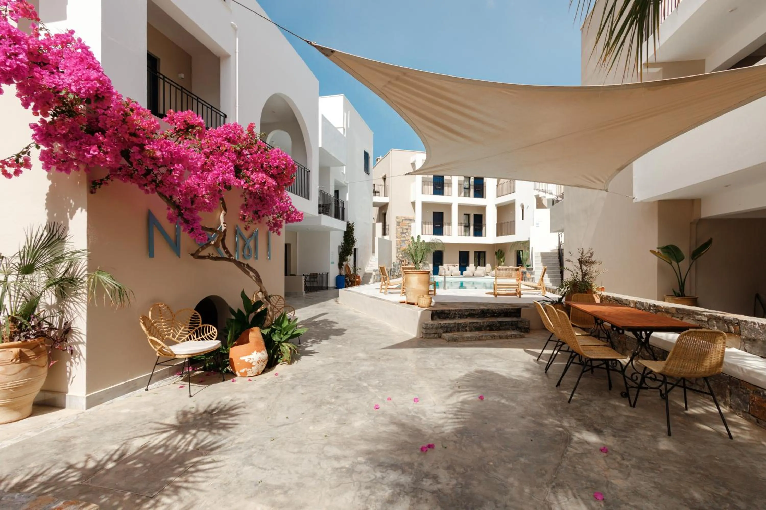 Property building in Nami Hotel & Suites