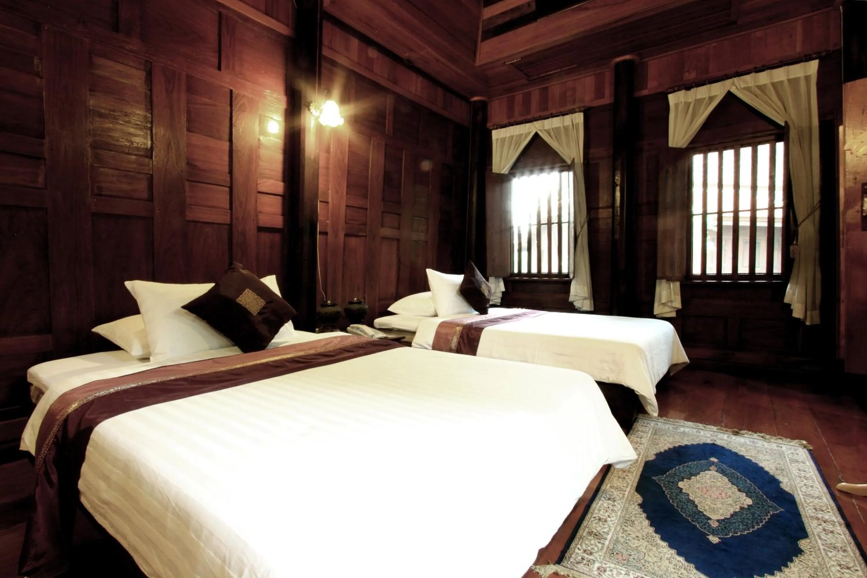 Bed in Dhabkwan Resort