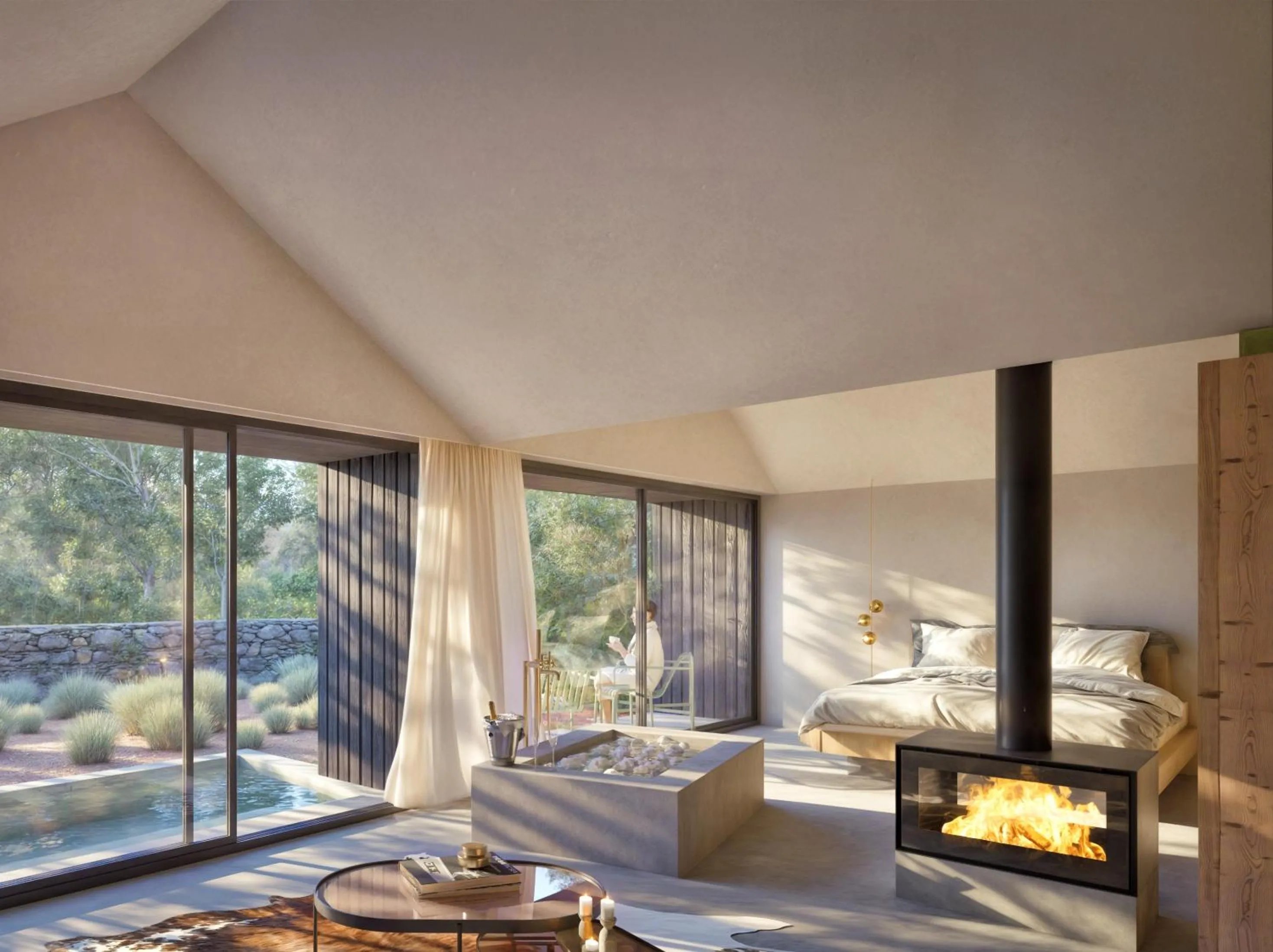 Bed in Herdade do Ananás