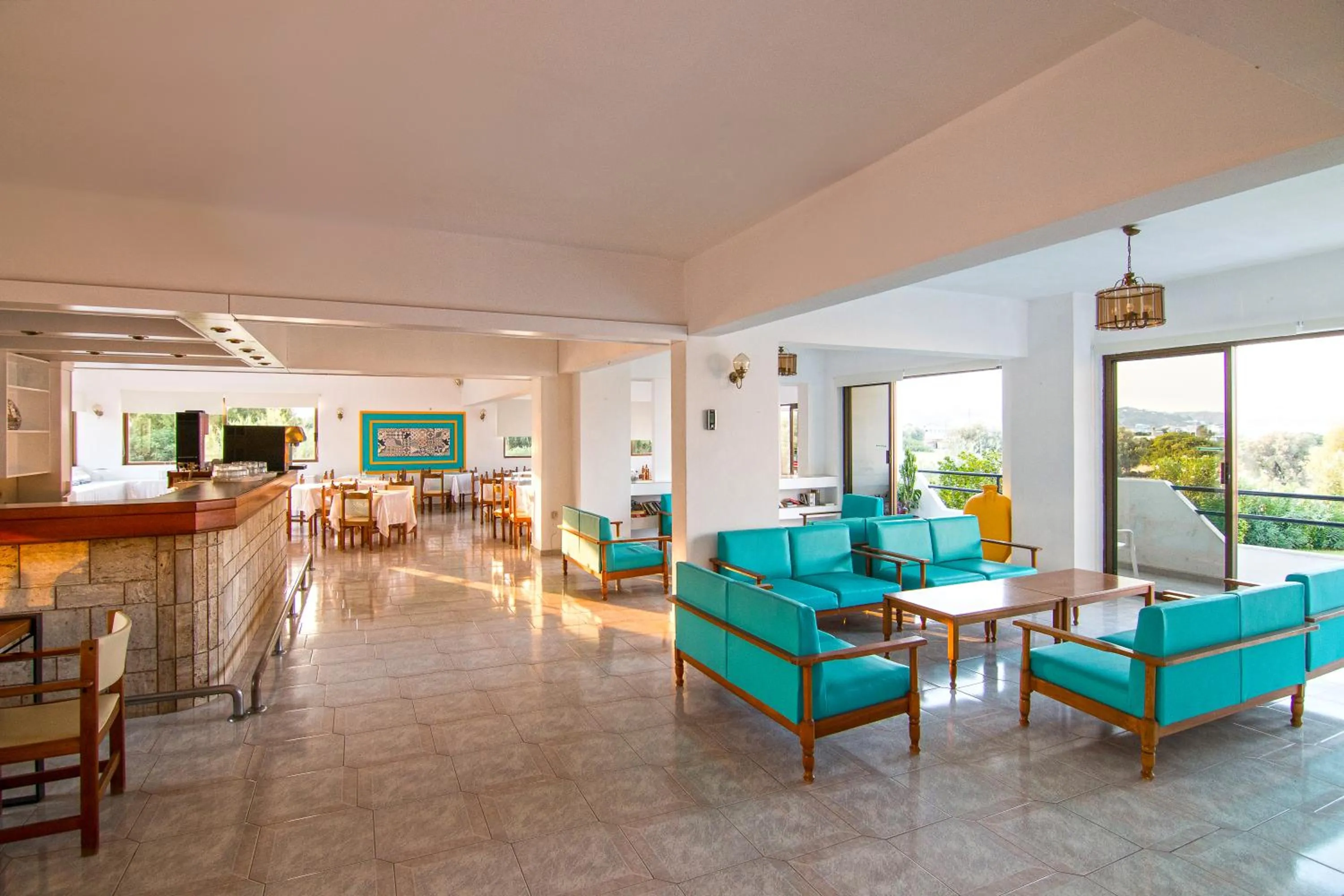 Dining area in Hercules Plus Faliraki