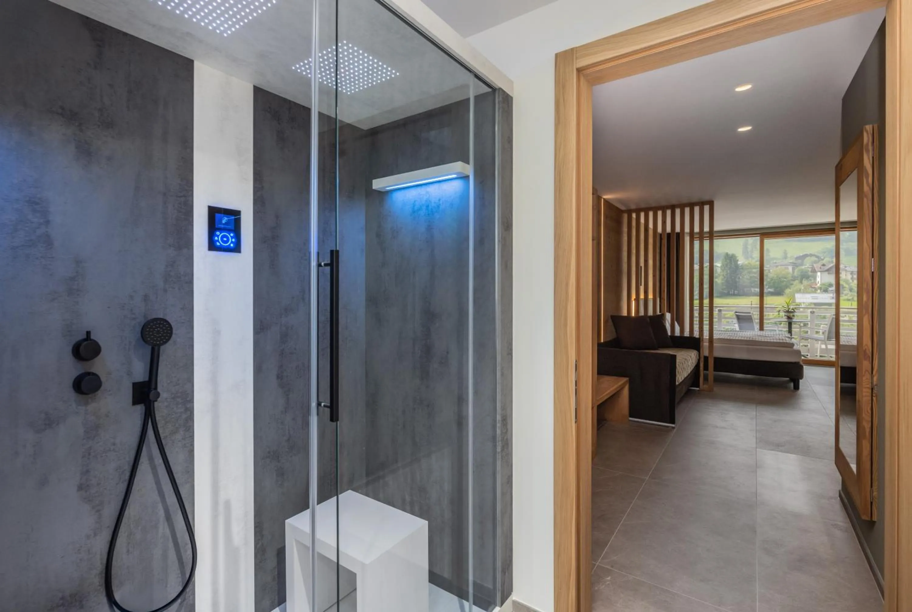 Steam room in Hotel Vittoria - Ricarica l'anima