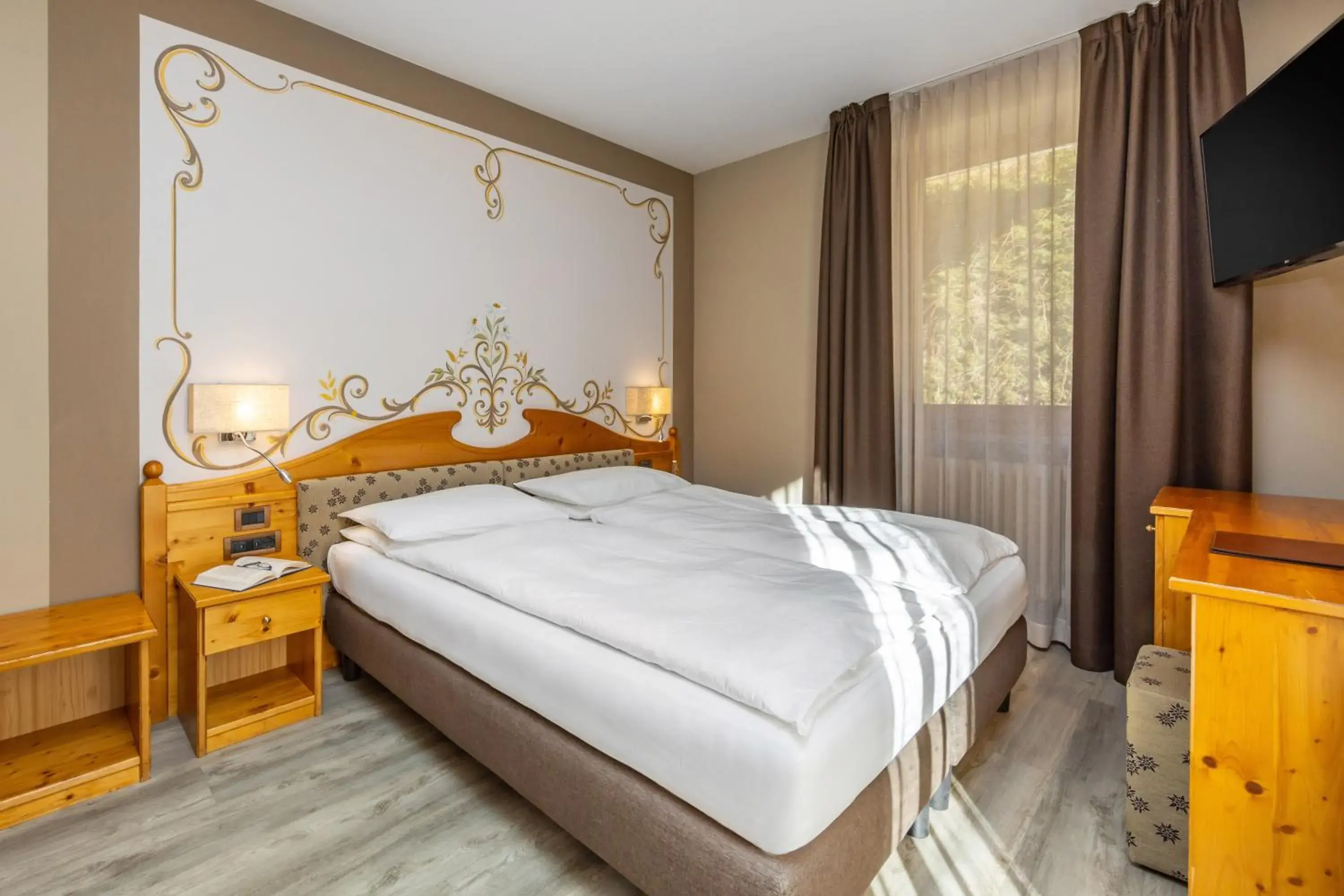 Double or Twin Room with Mountain View in Hotel Vittoria - Ricarica l'anima Double or Twin Room with Mountain View in Hotel Vittoria - Ricarica l'anima