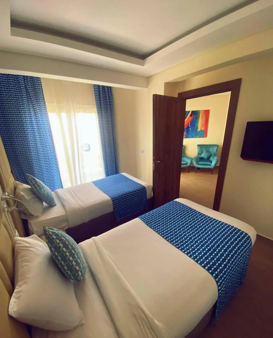 Bedroom, Bed in Bellagio Beach Resort & Spa