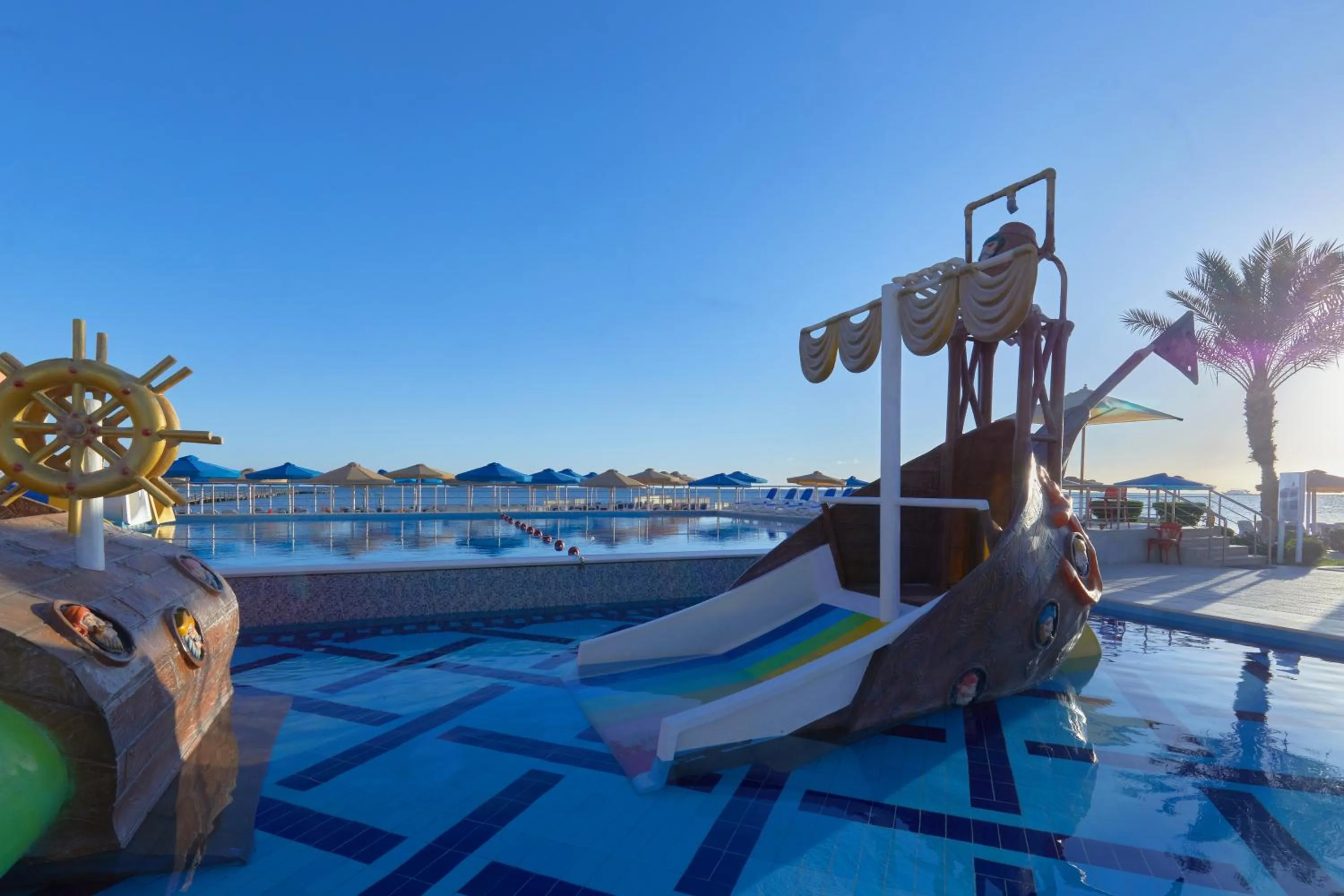 Aqua park in Bellagio Beach Resort & Spa