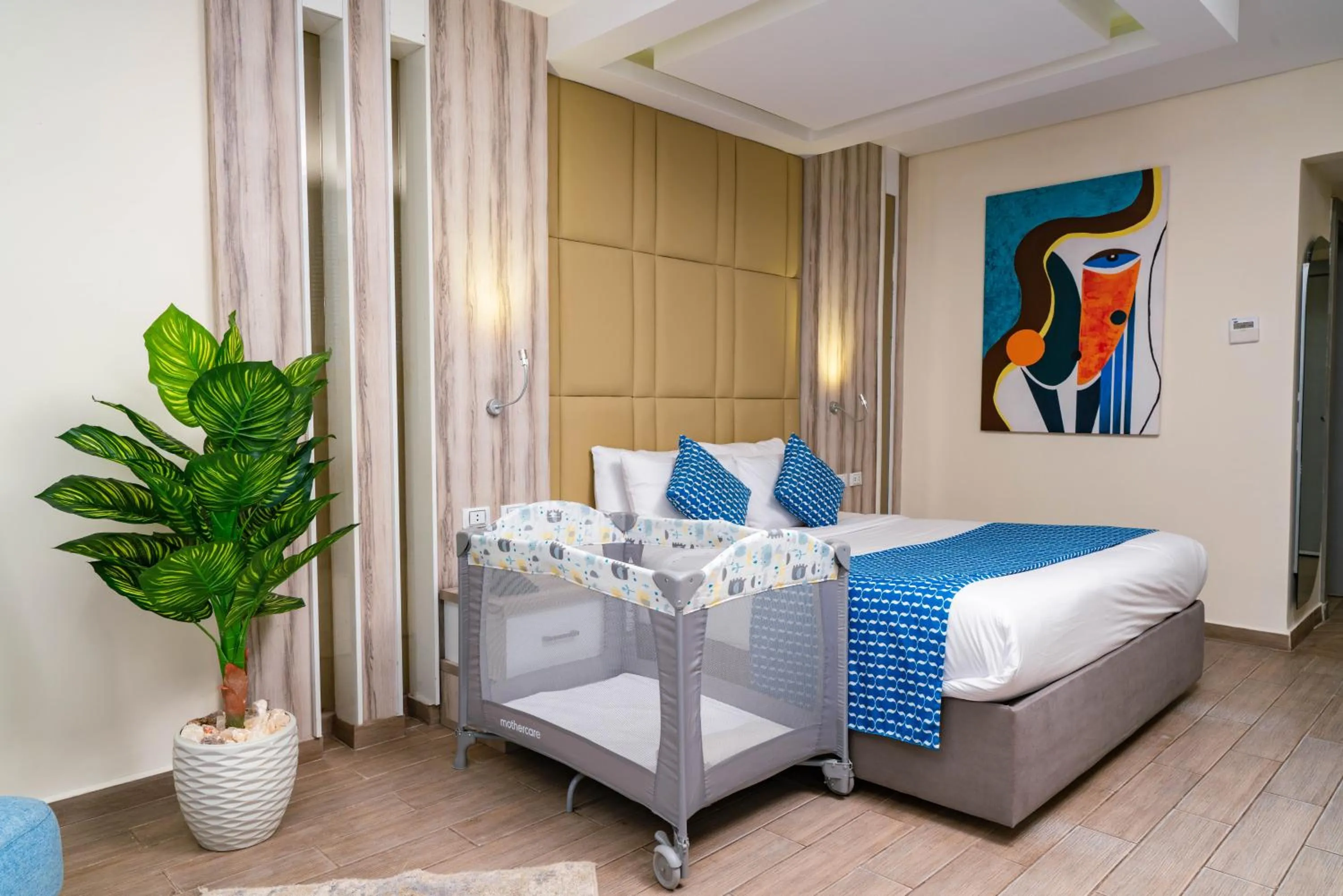 Bed in Bellagio Beach Resort & Spa