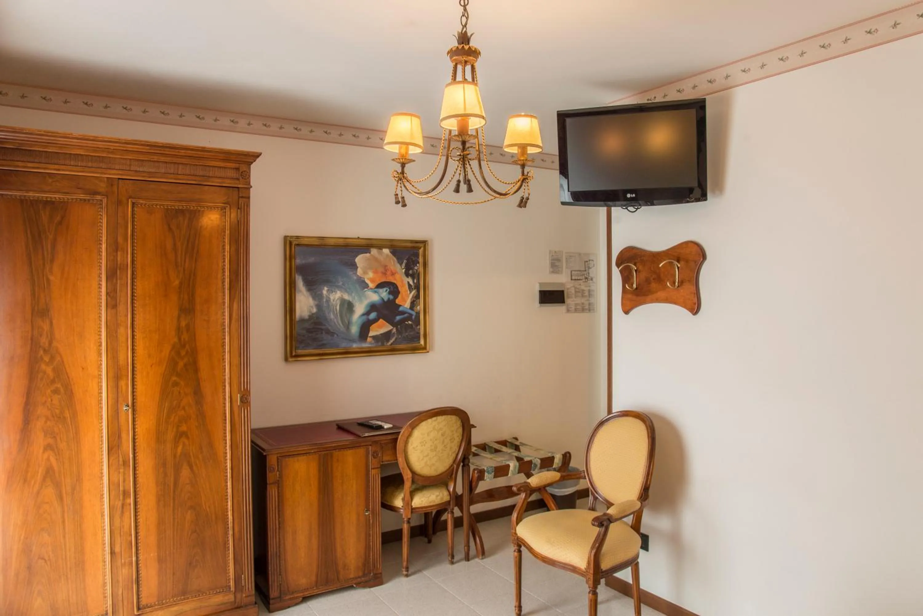 Decorative detail in Hotel Miramare