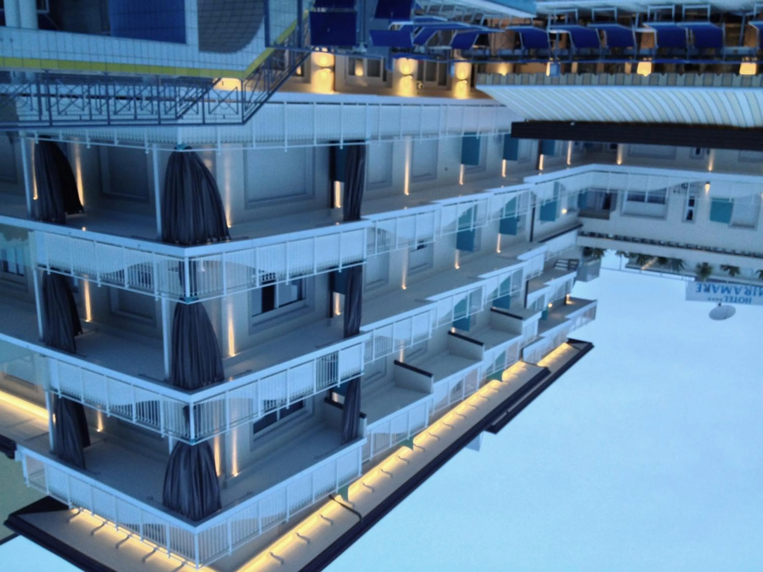 Property building in Hotel Miramare