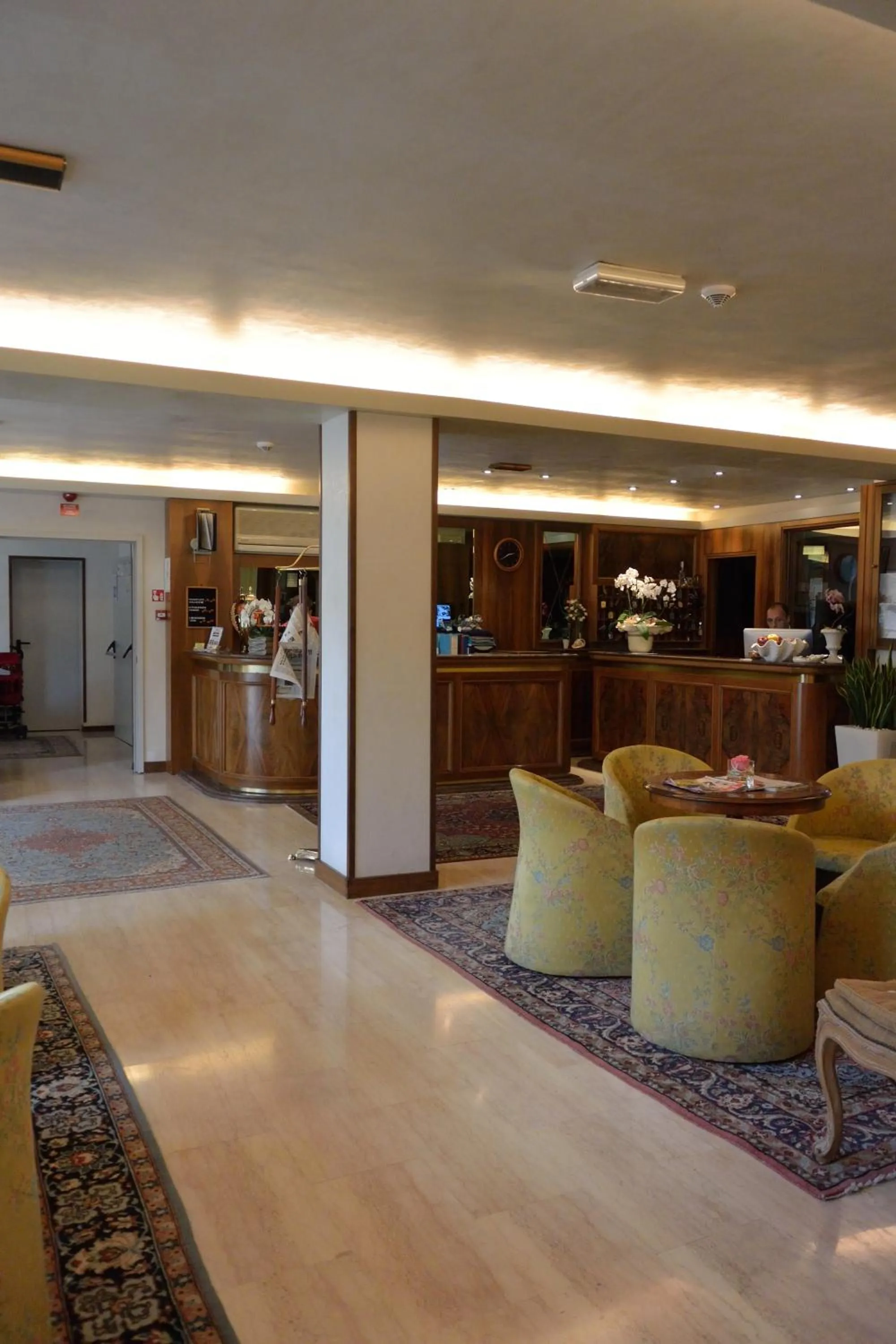 Lobby or reception in Hotel Miramare