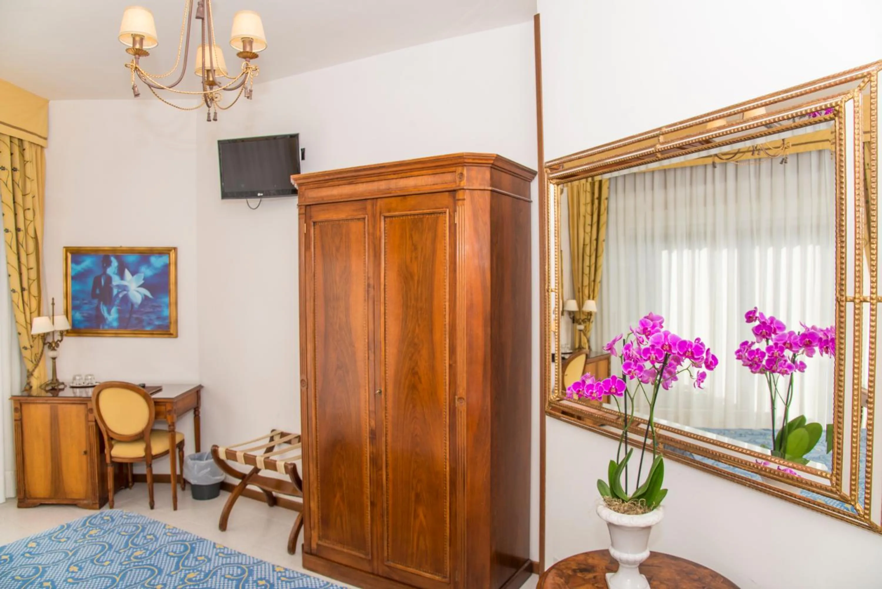 Decorative detail in Hotel Miramare