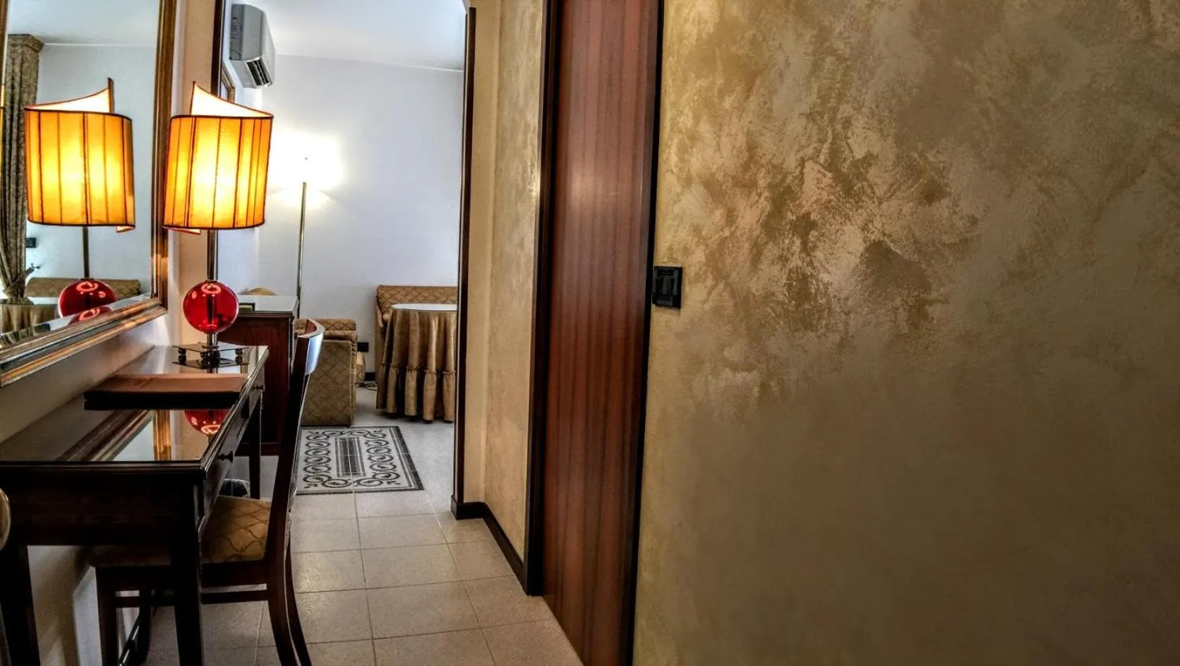 Decorative detail in Hotel Miramare