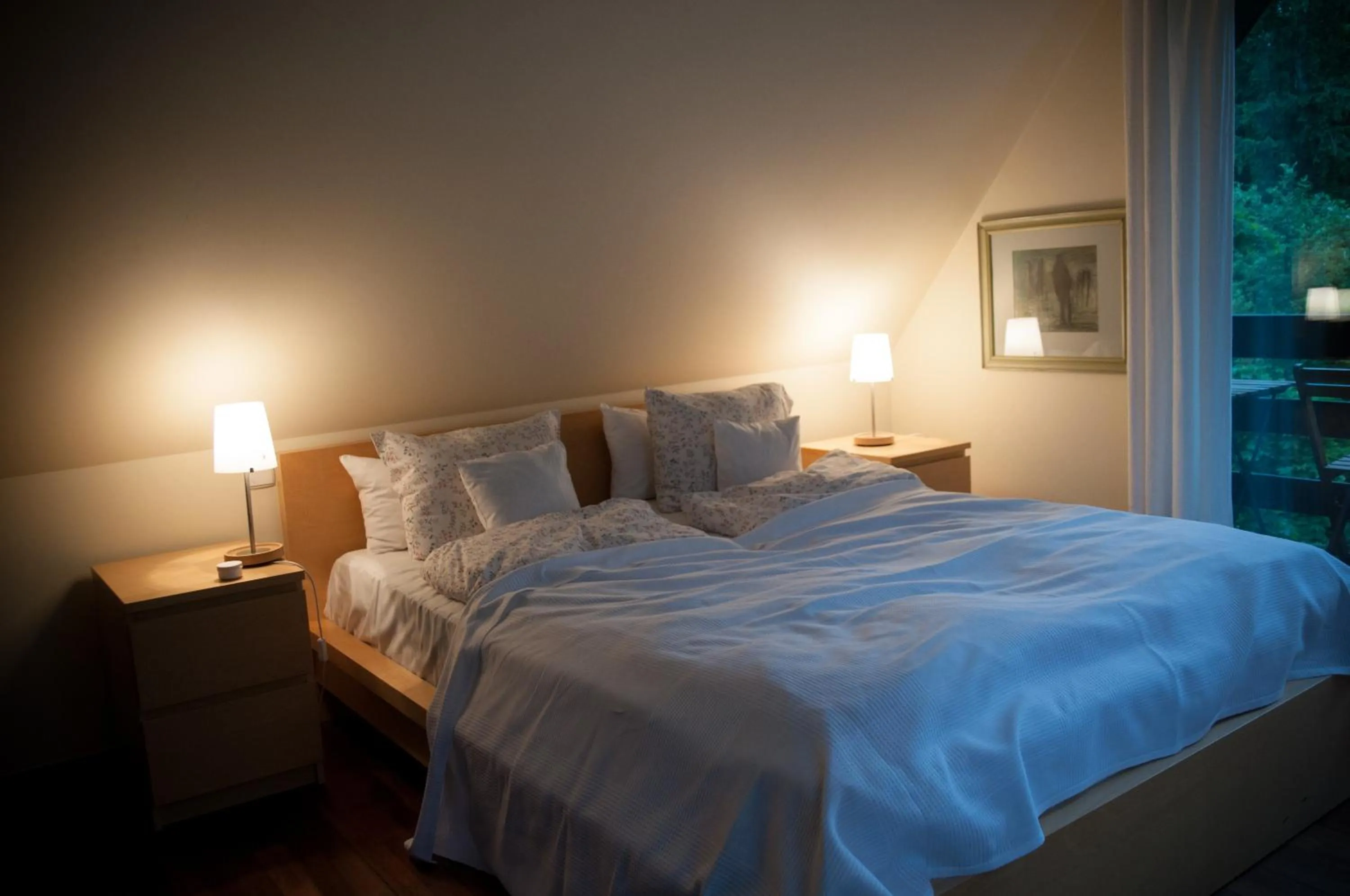 Bed in Willa Marma B&B