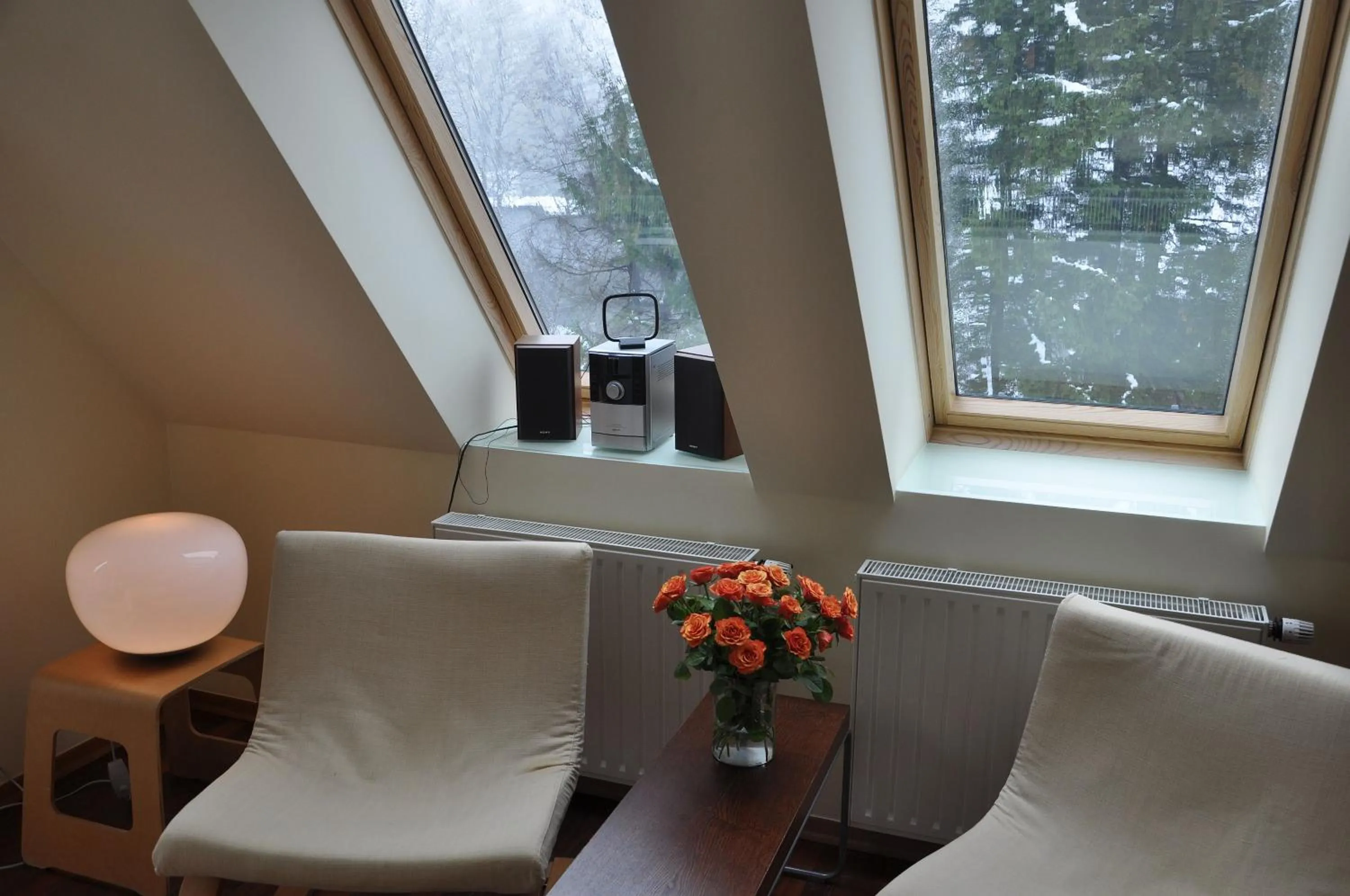 Seating area in Willa Marma B&B