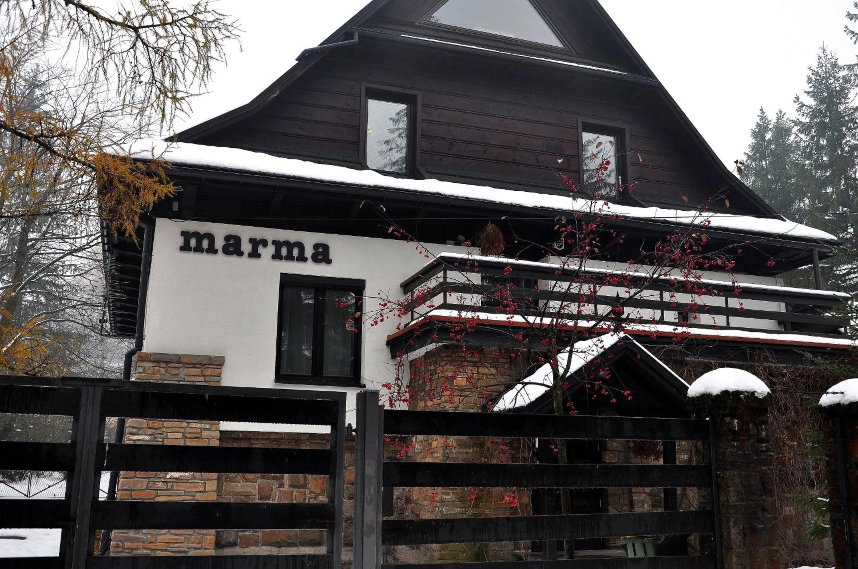 Property building in Willa Marma B&B