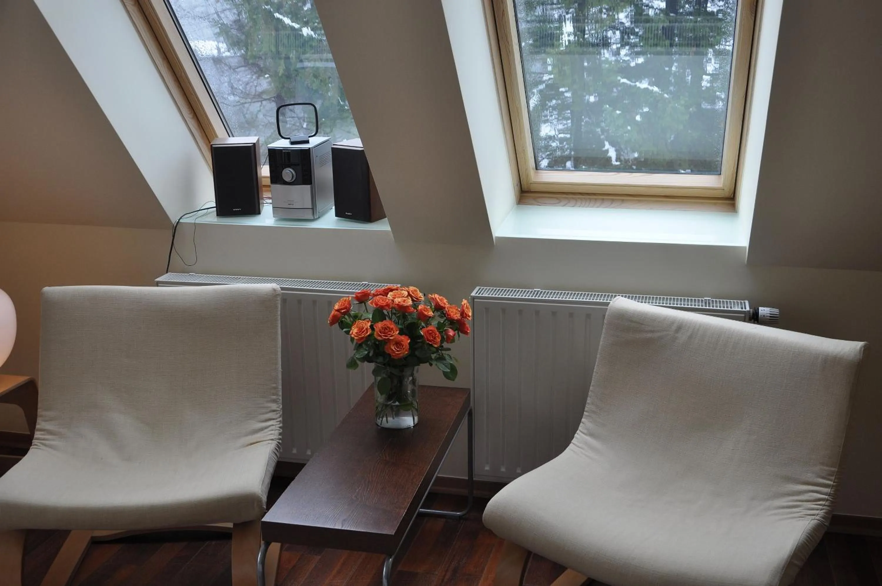 Seating area in Willa Marma B&B