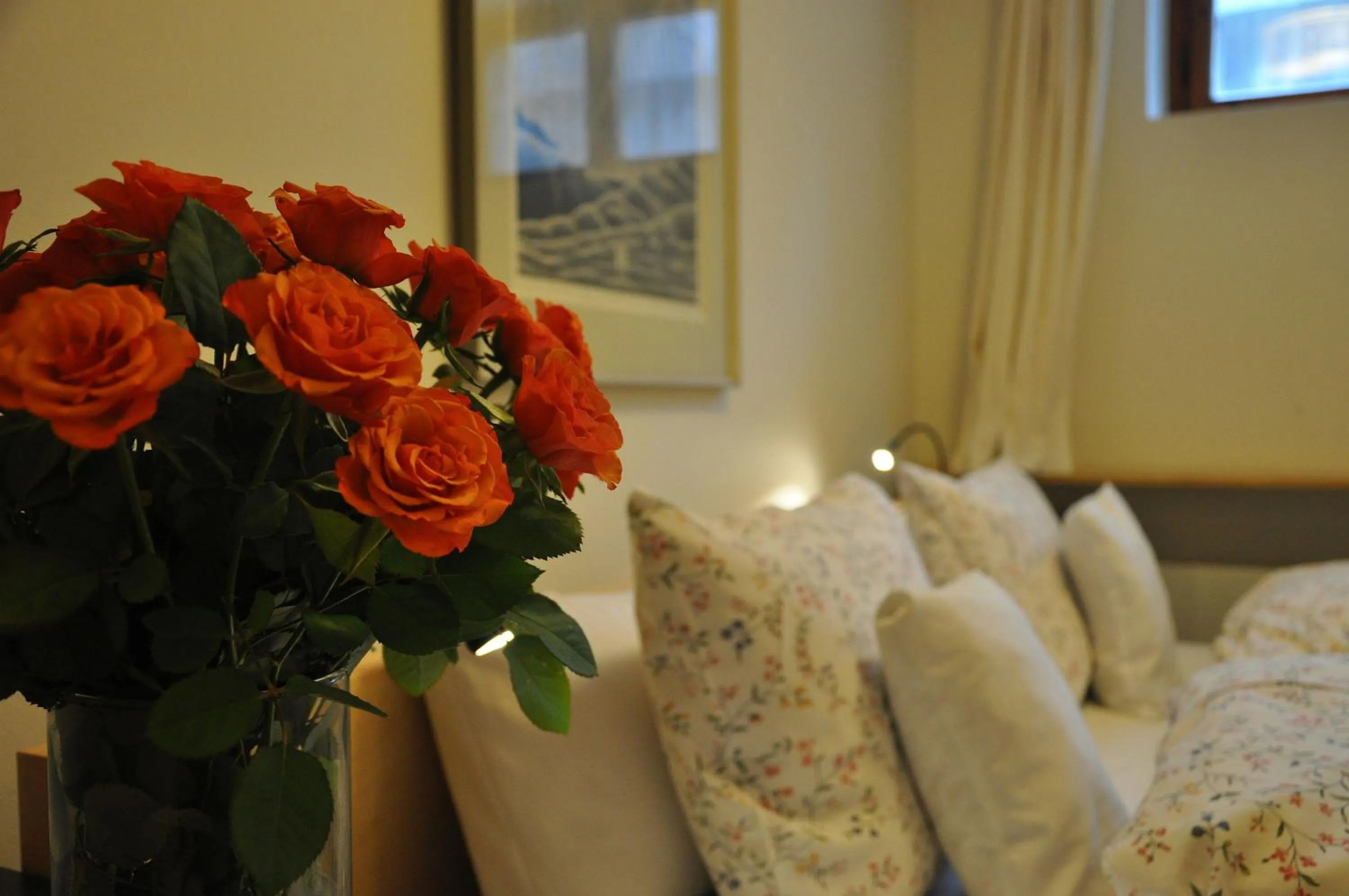 Decorative detail, Bed in Willa Marma B&B