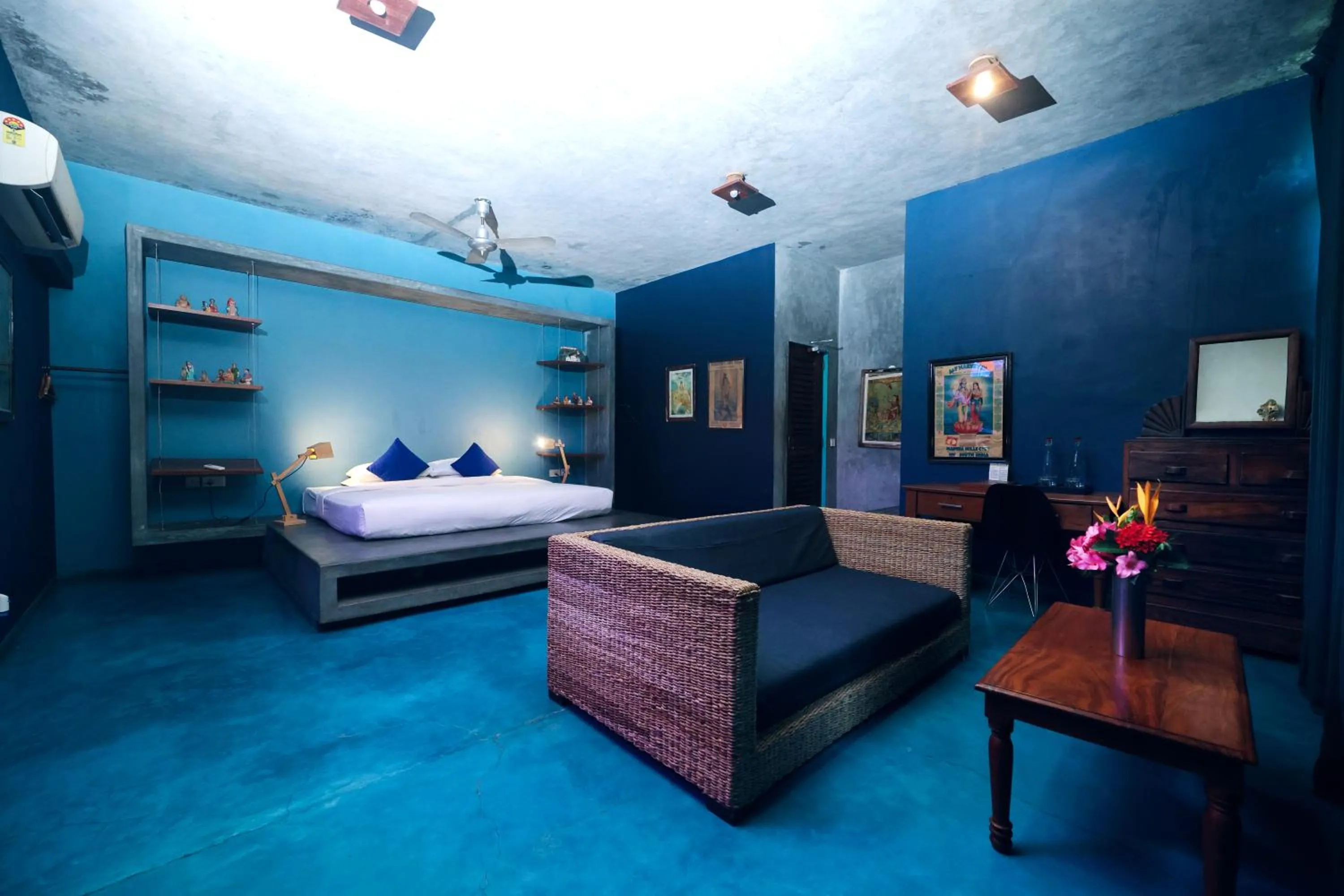 Photo of the whole room, Bed in The Dune Eco Village and Spa - Pondicherry
