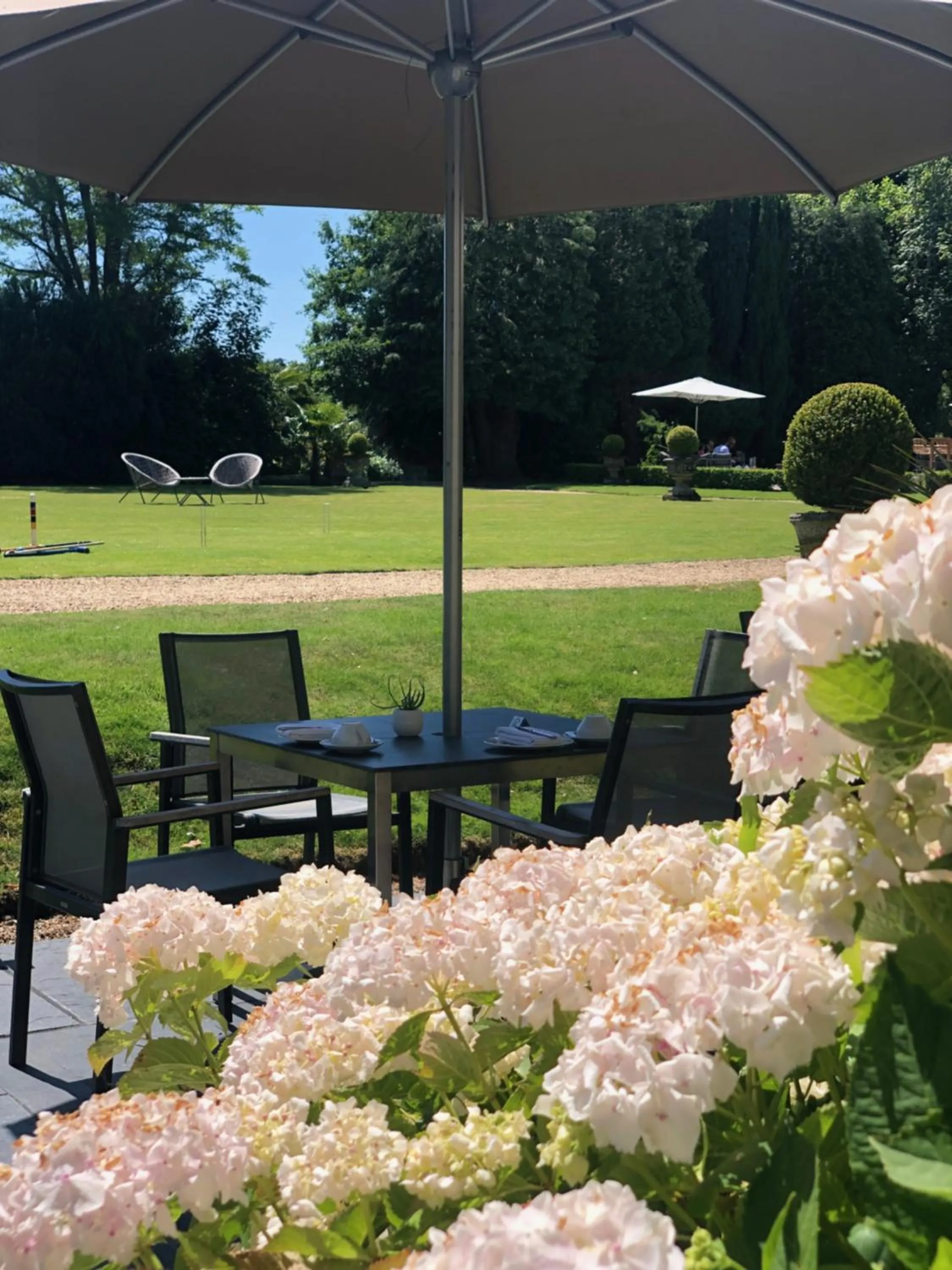 Patio in Alexander House Hotel & Utopia Spa