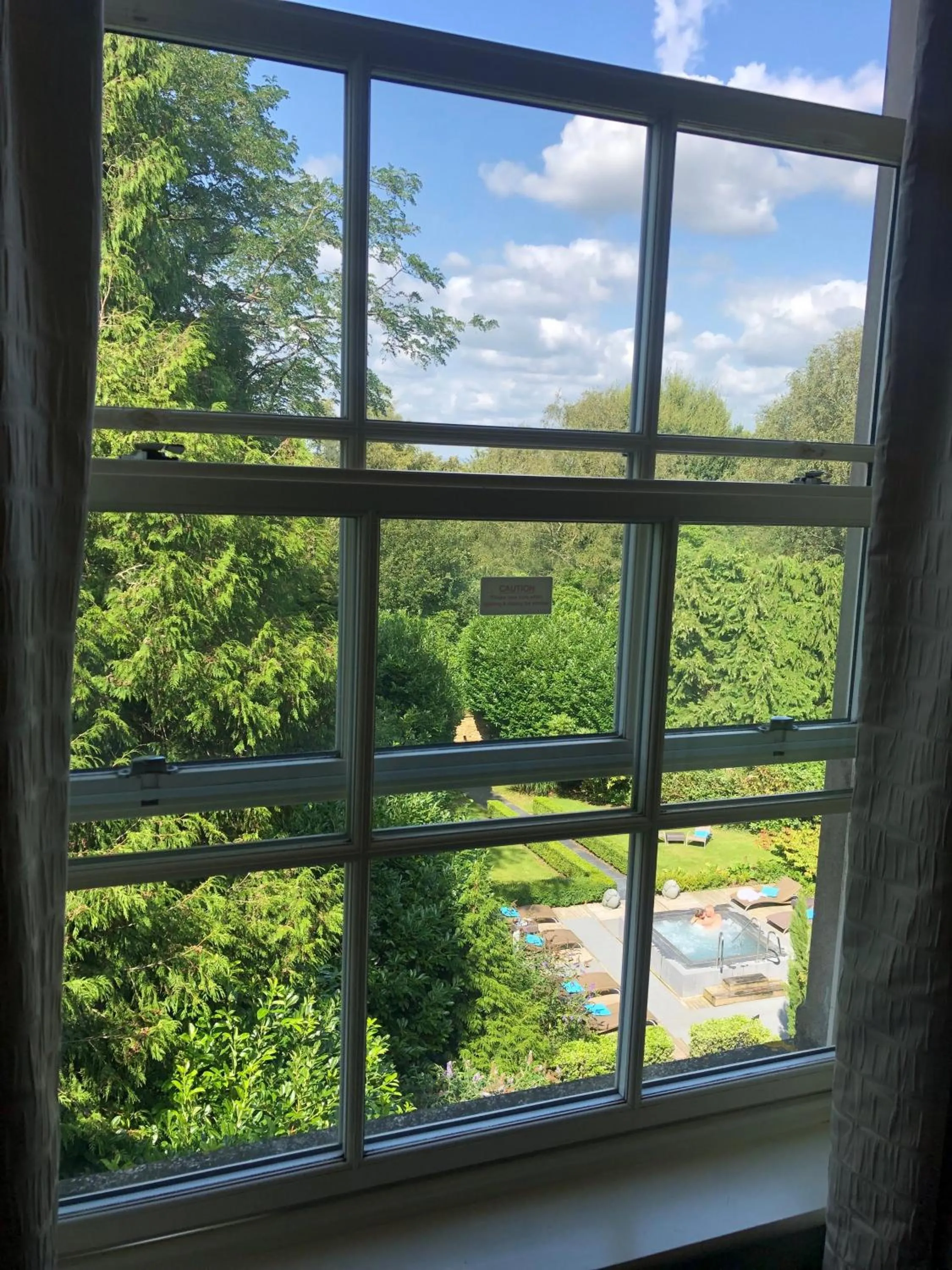 Garden view in Alexander House Hotel & Utopia Spa
