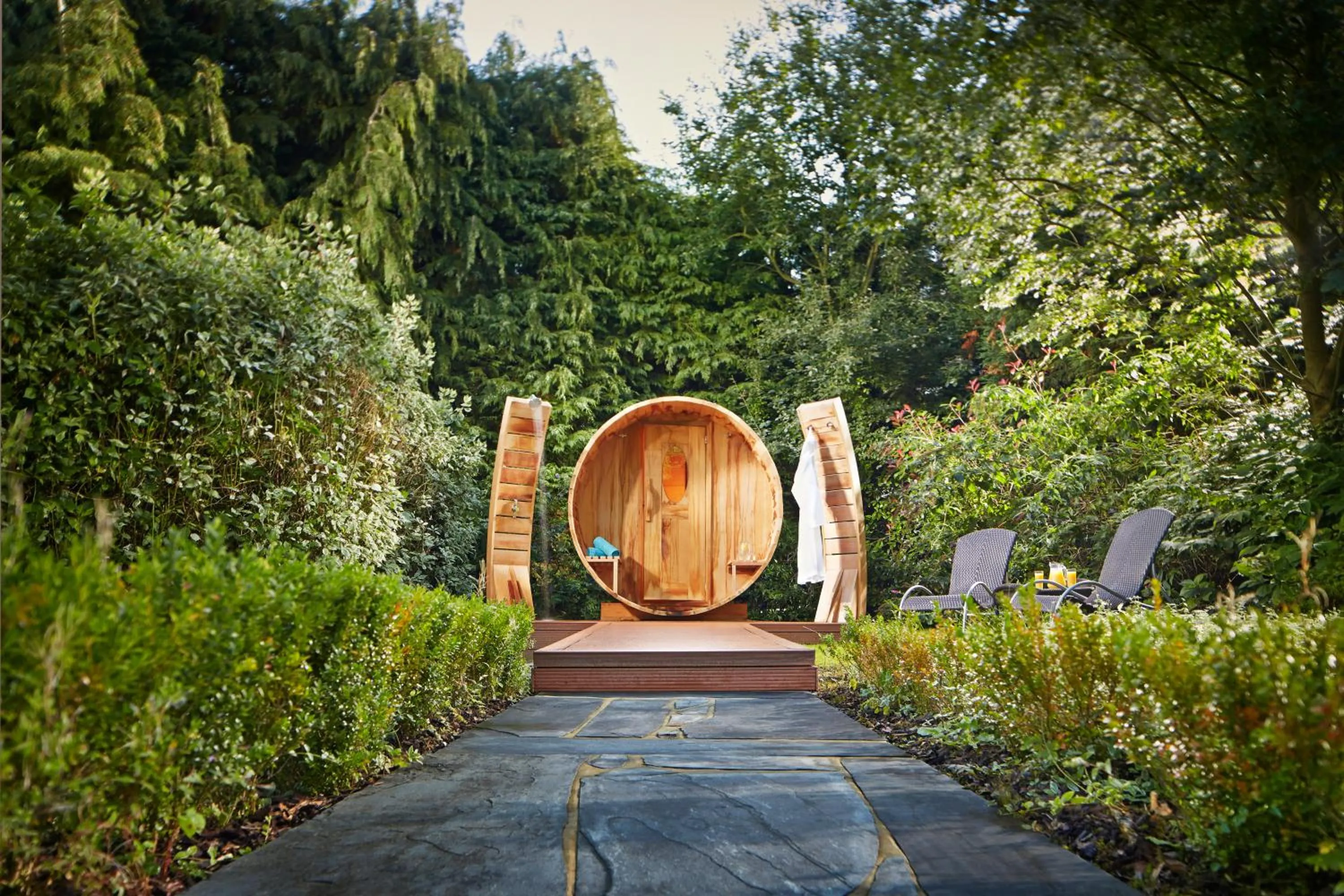 Garden in Alexander House Hotel & Utopia Spa