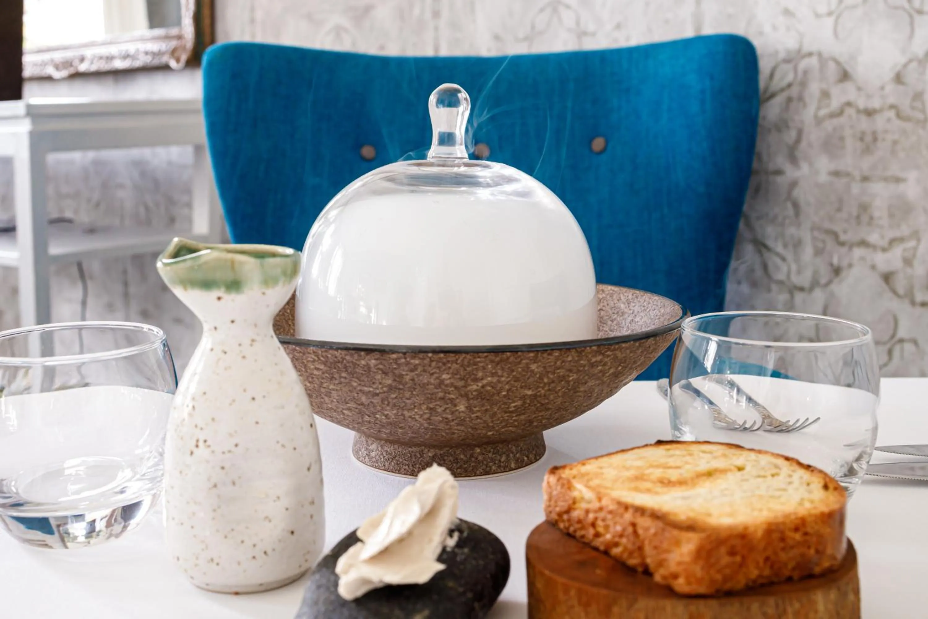 Food close-up in Alexander House Hotel & Utopia Spa