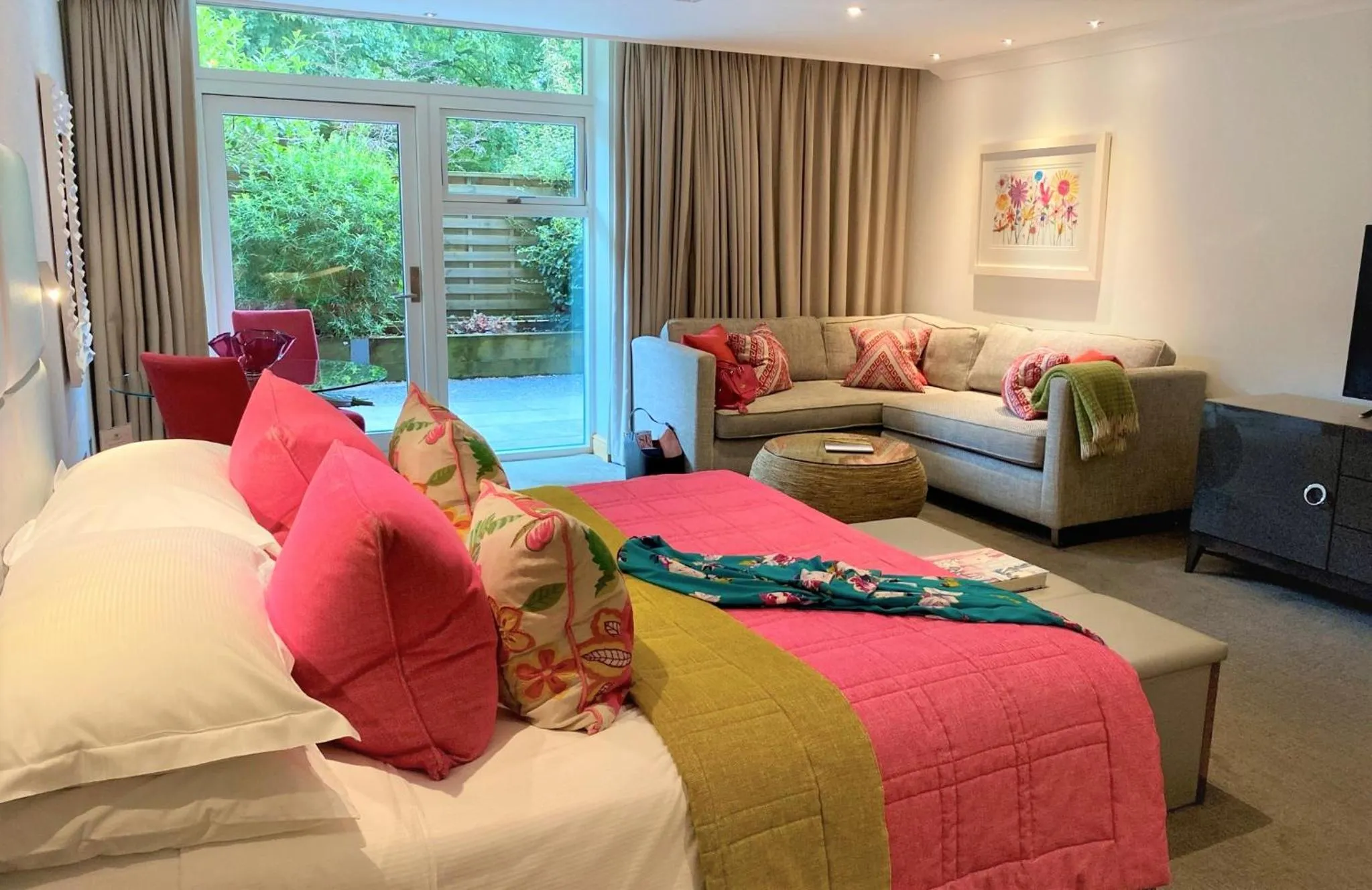 Bed in Alexander House Hotel & Utopia Spa