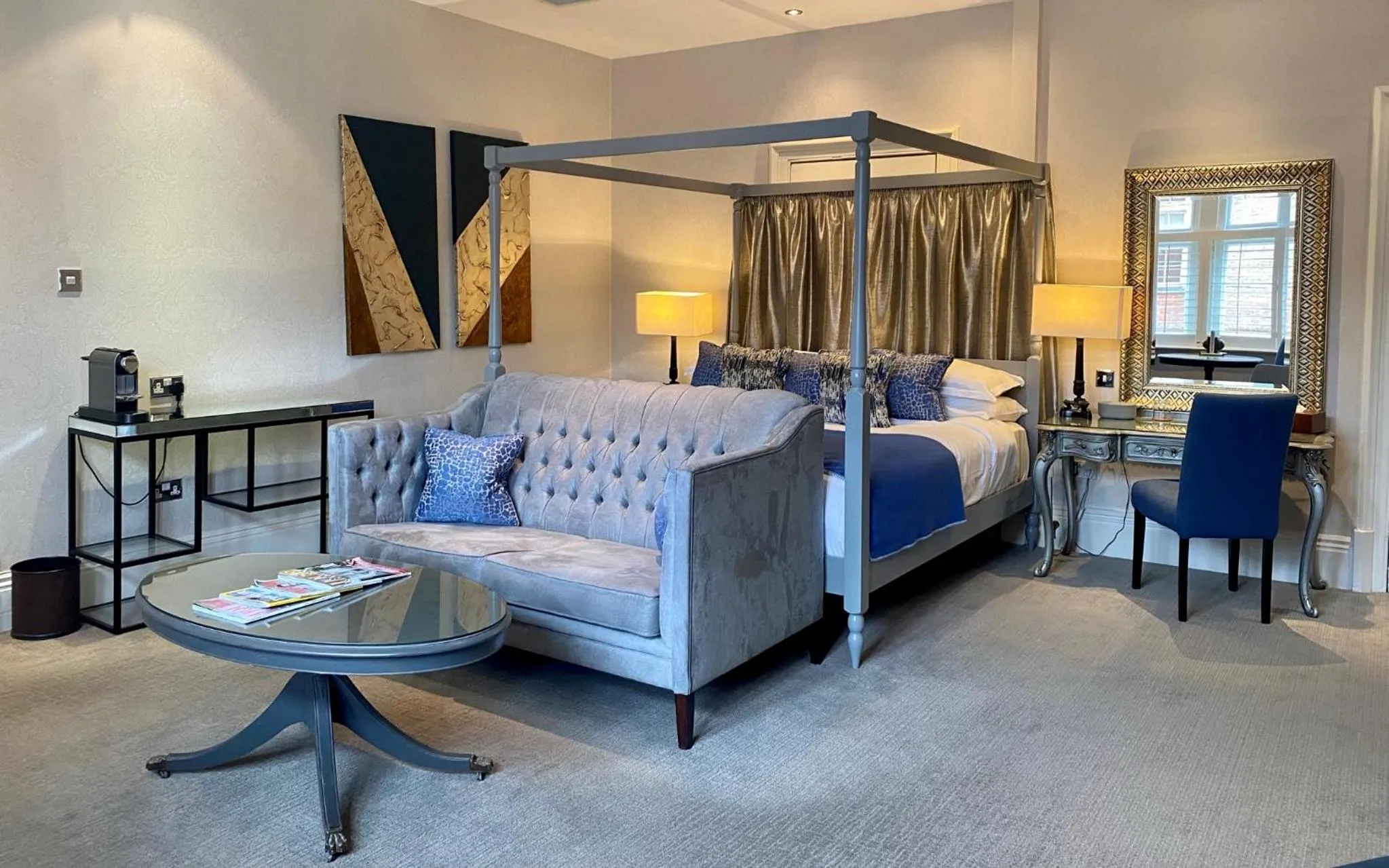 Bed in Alexander House Hotel & Utopia Spa