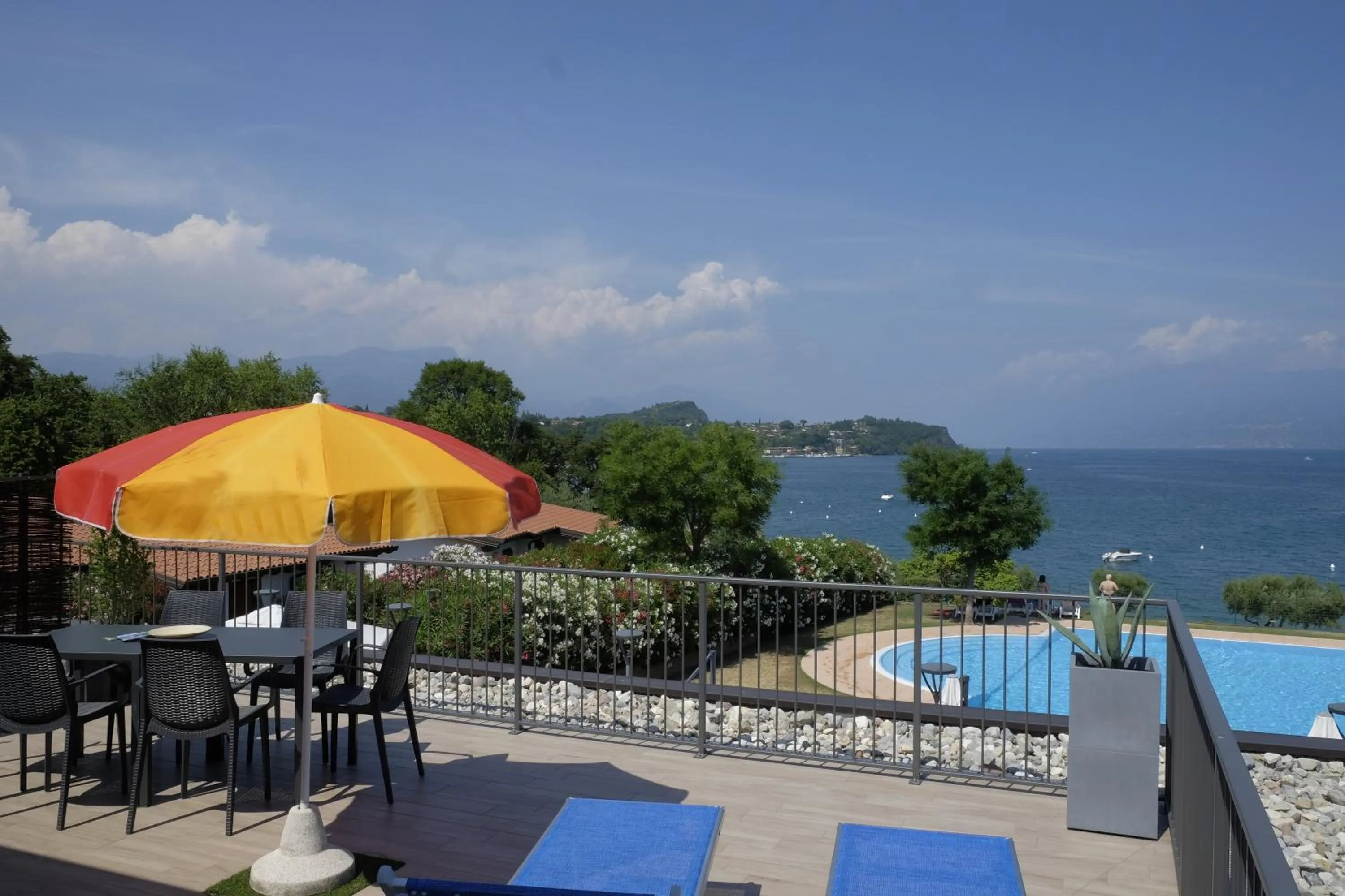Balcony/Terrace in Campeggio Villaggio San Giorgio Vacanze