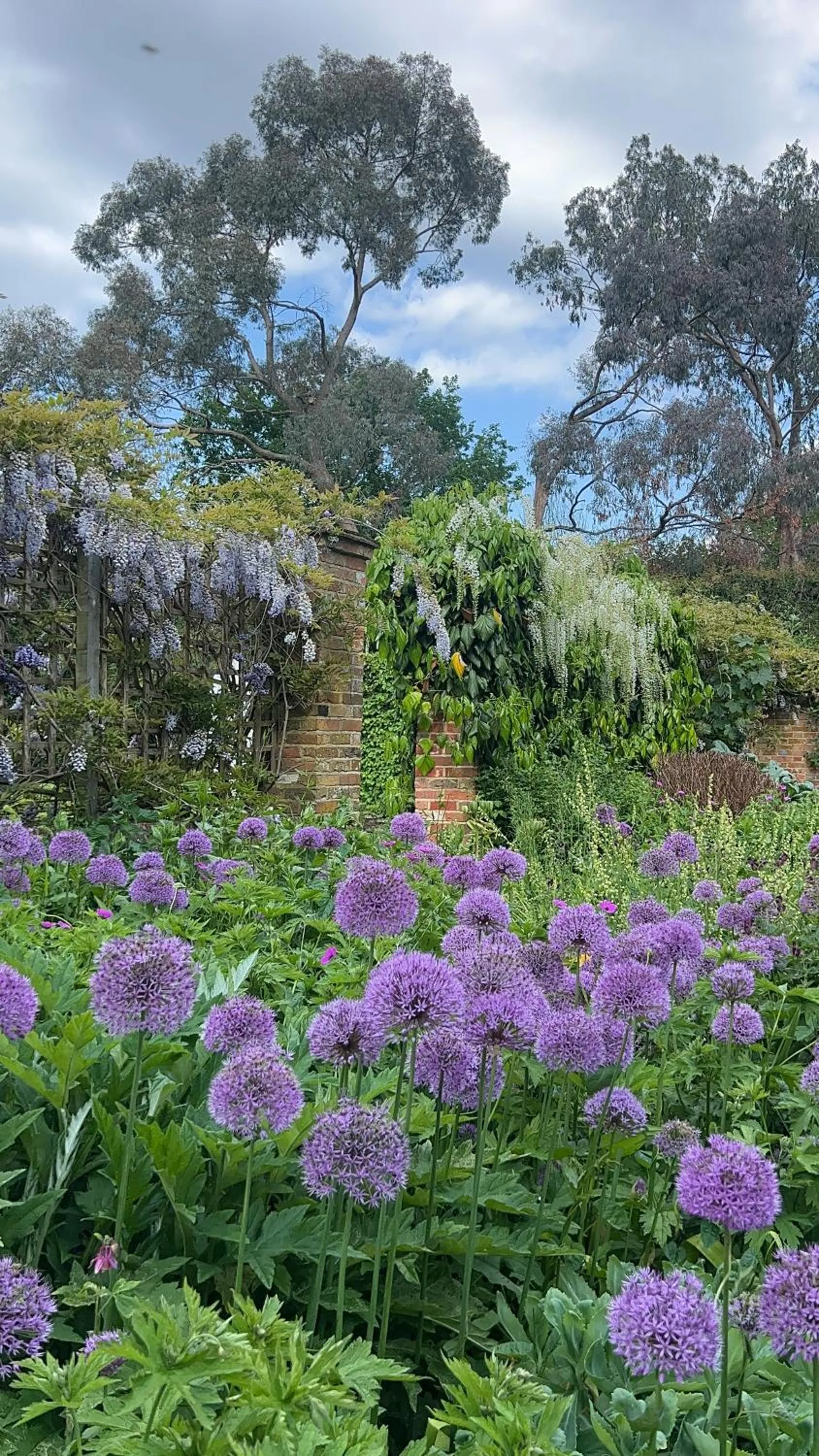 Garden in Langshott Manor - Luxury Hotel Gatwick