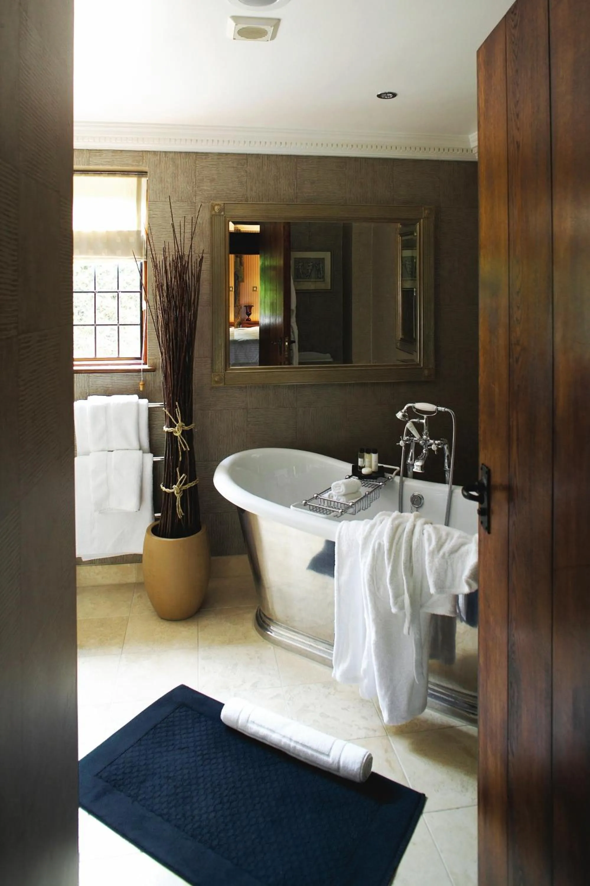 Bathroom in Langshott Manor - Luxury Hotel Gatwick