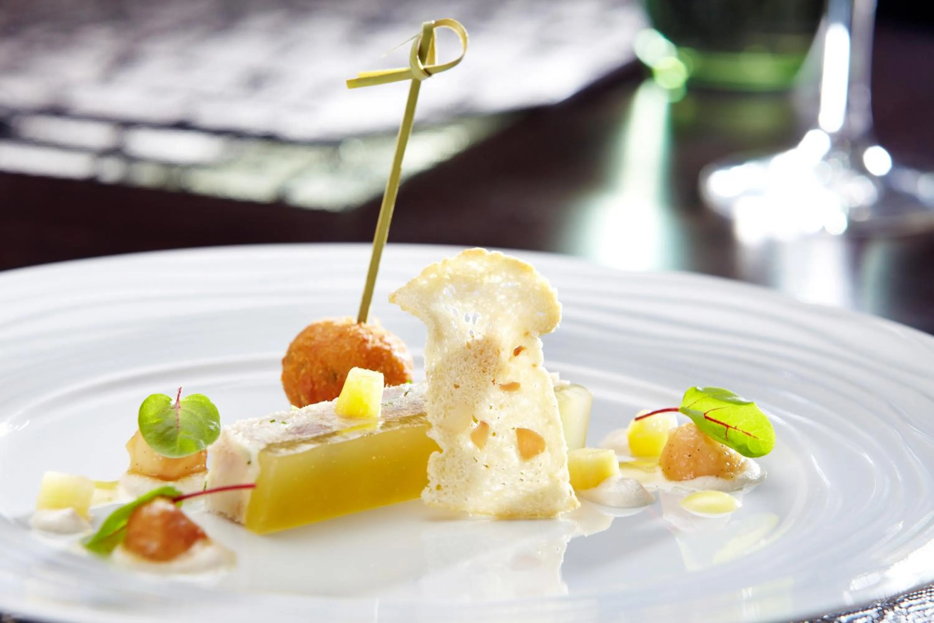 Food and drinks in Langshott Manor - Luxury Hotel Gatwick