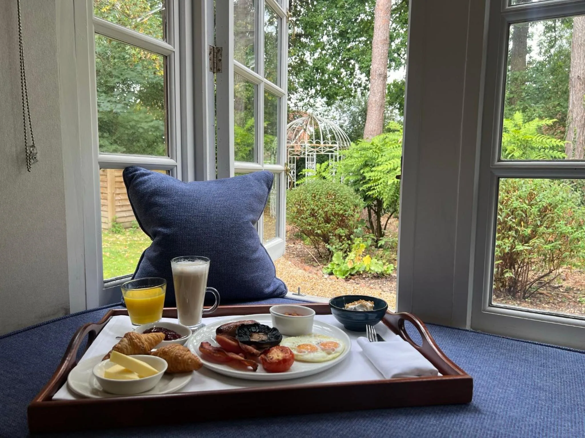 View (from property/room) in Langshott Manor - Luxury Hotel Gatwick