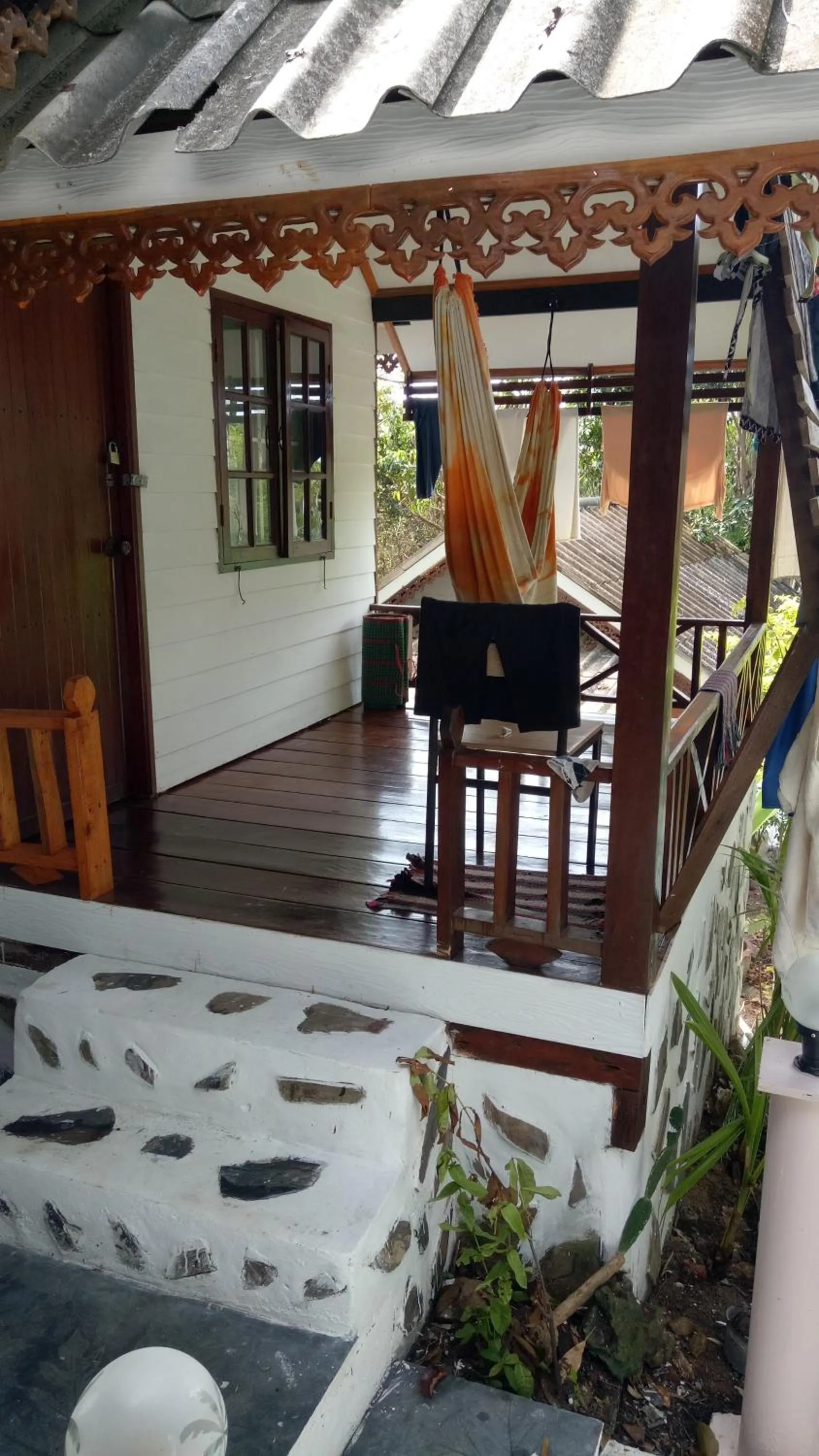 Balcony/Terrace in Comon Bungalow HaadChaoPhao