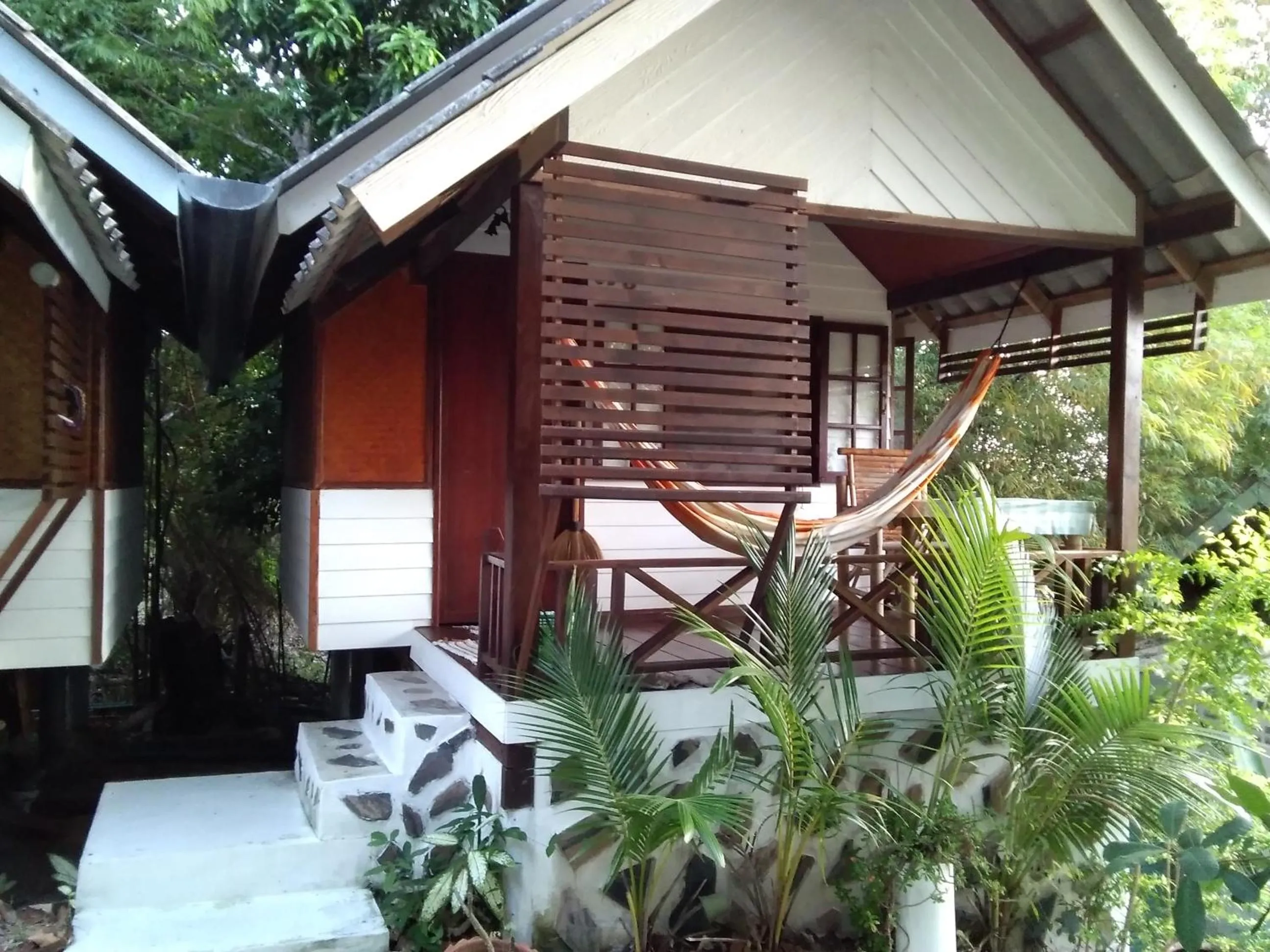 Patio in Comon Bungalow HaadChaoPhao