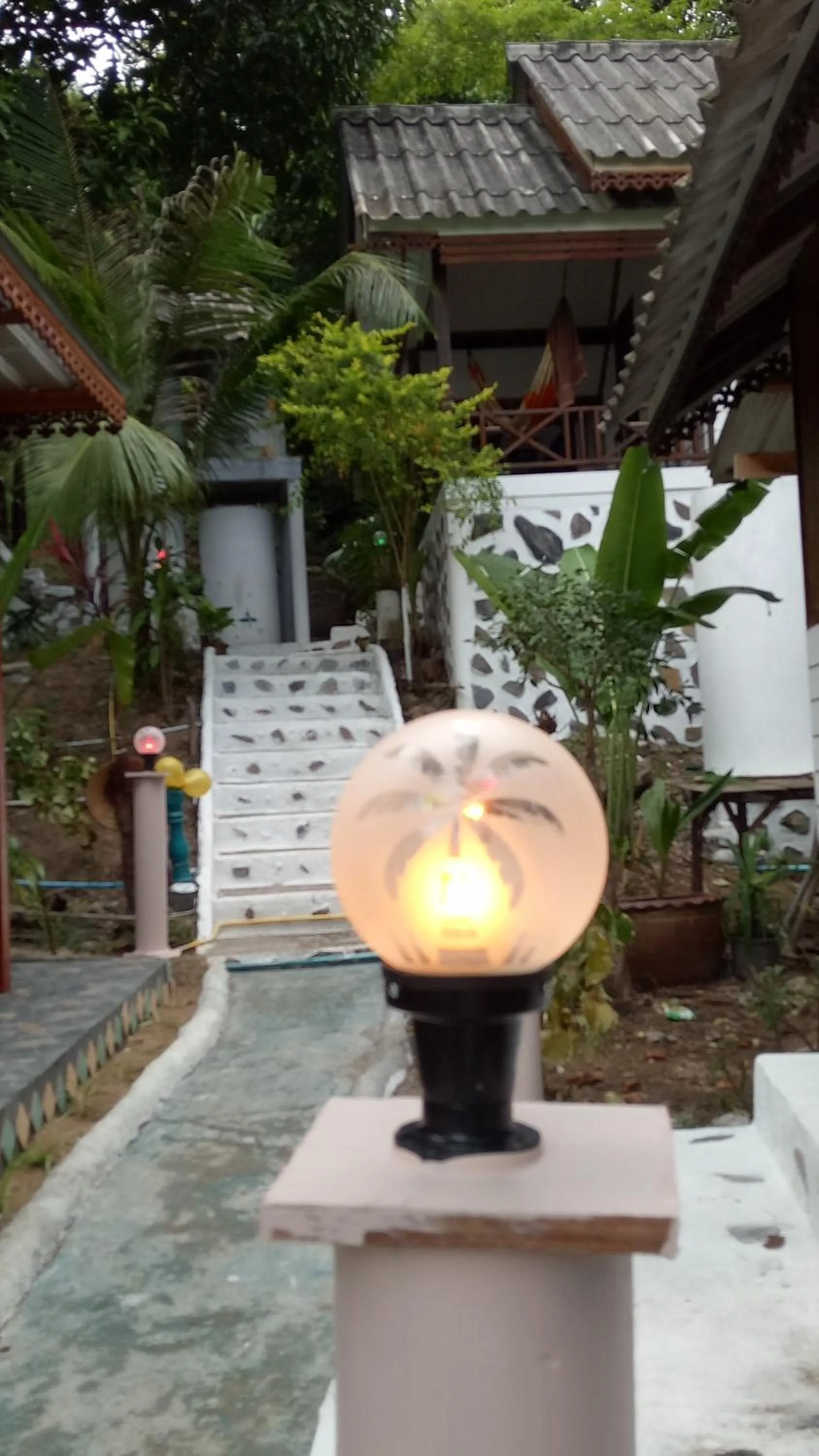 Patio in Comon Bungalow HaadChaoPhao