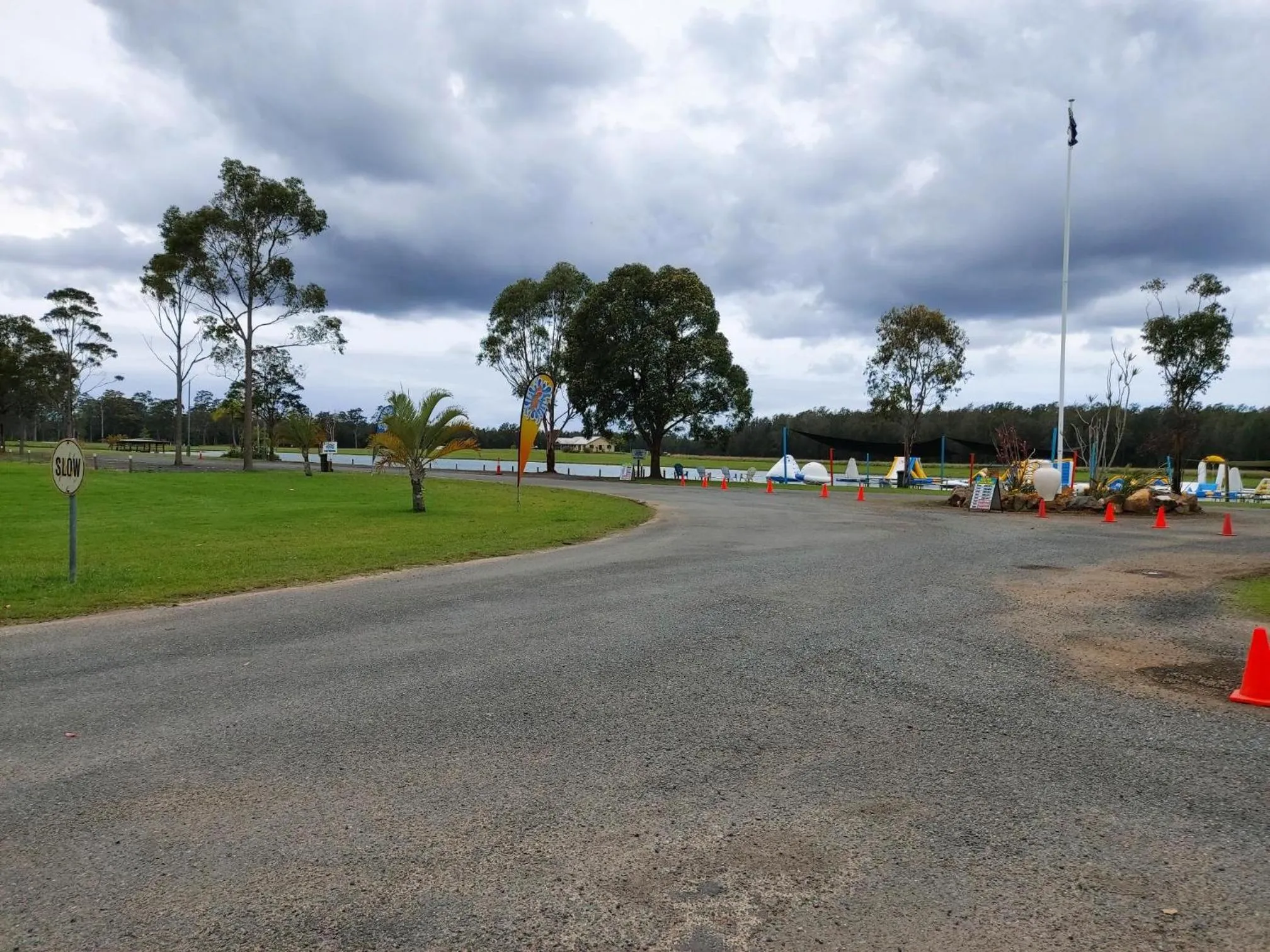 Parking in Stoney Park Holiday Park