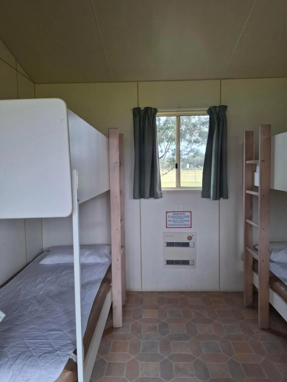 Bed in Stoney Park Holiday Park