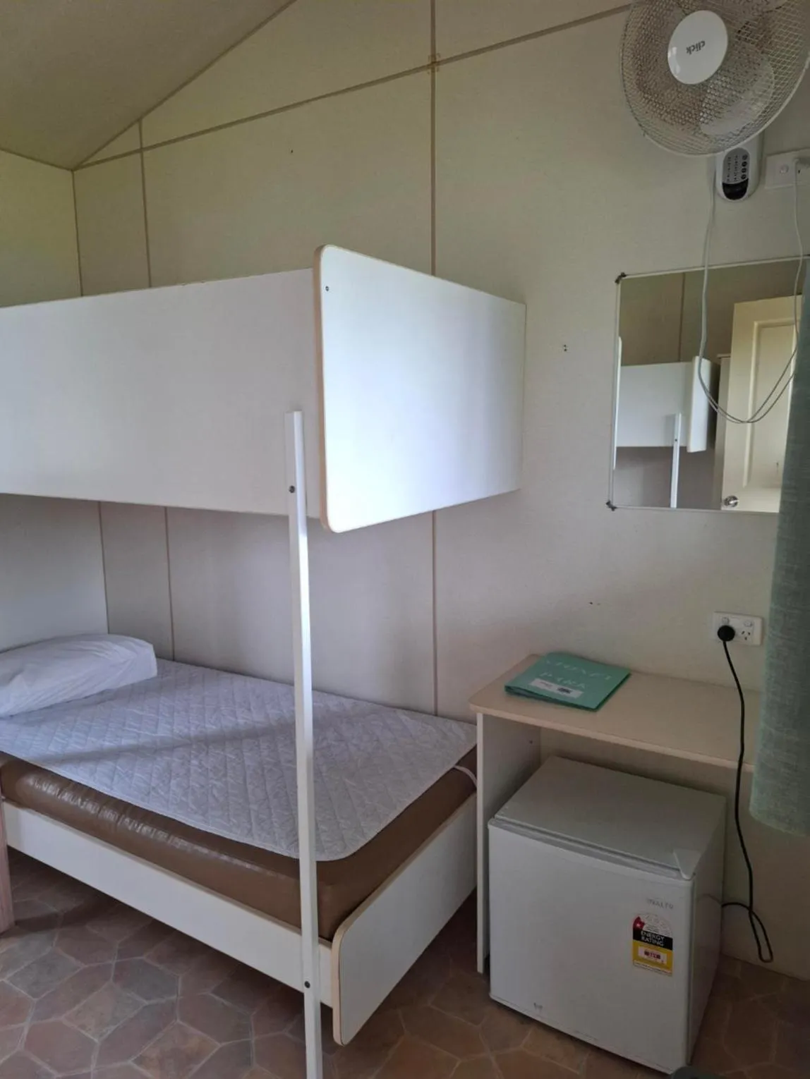 Bed in Stoney Park Holiday Park