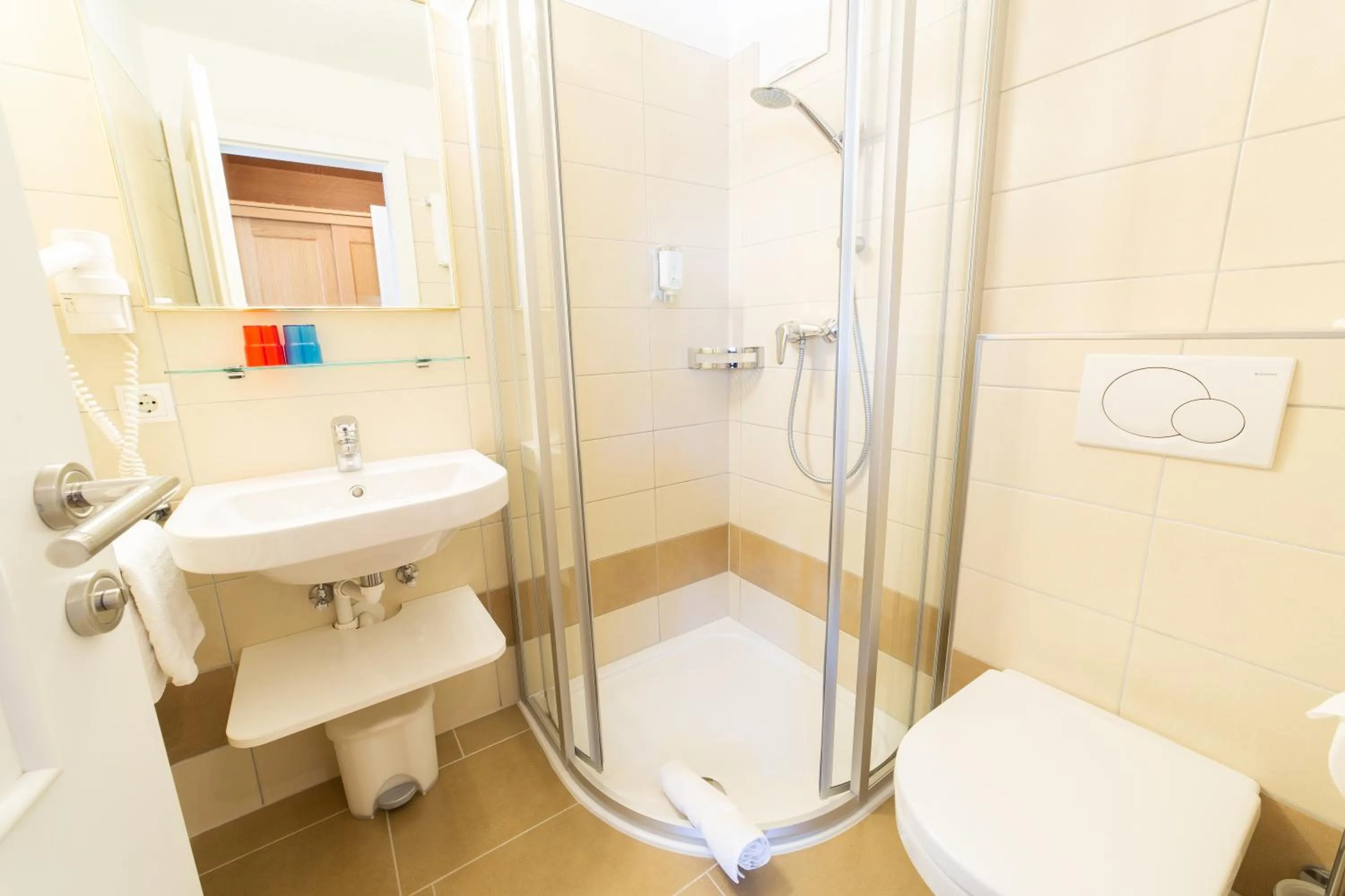 Bathroom in Aparthotel Hirschenau