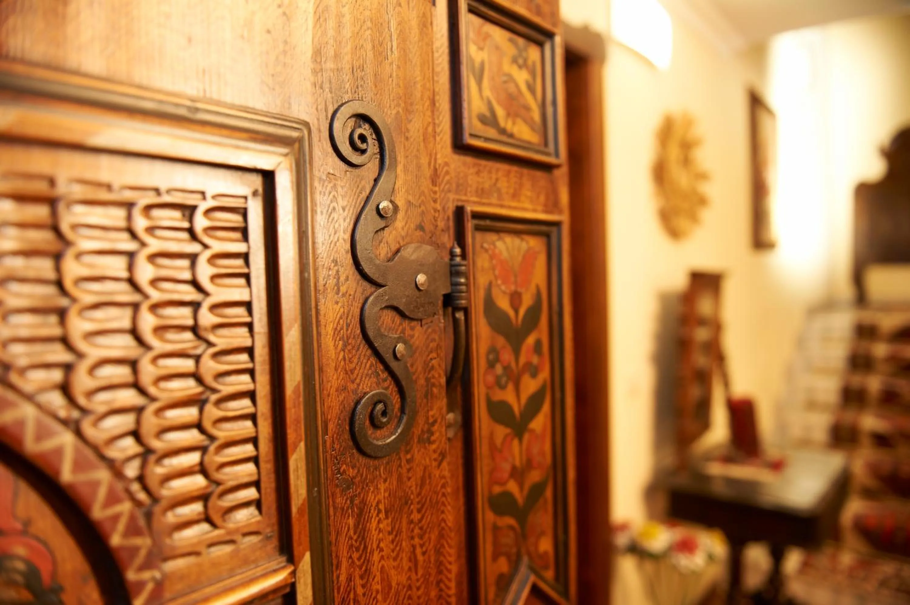 Decorative detail in Aparthotel Hirschenau