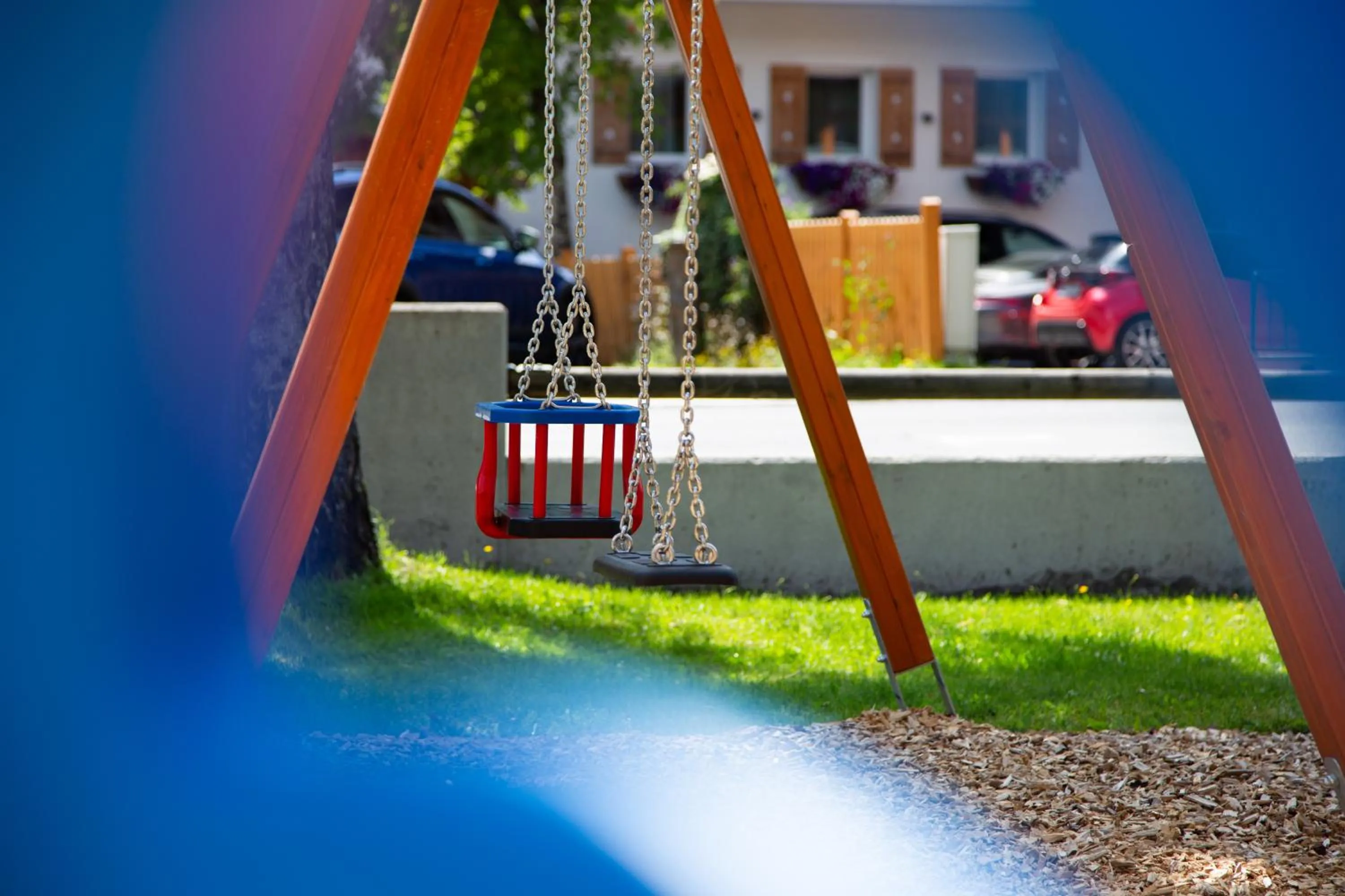 Children play ground in Aparthotel Hirschenau