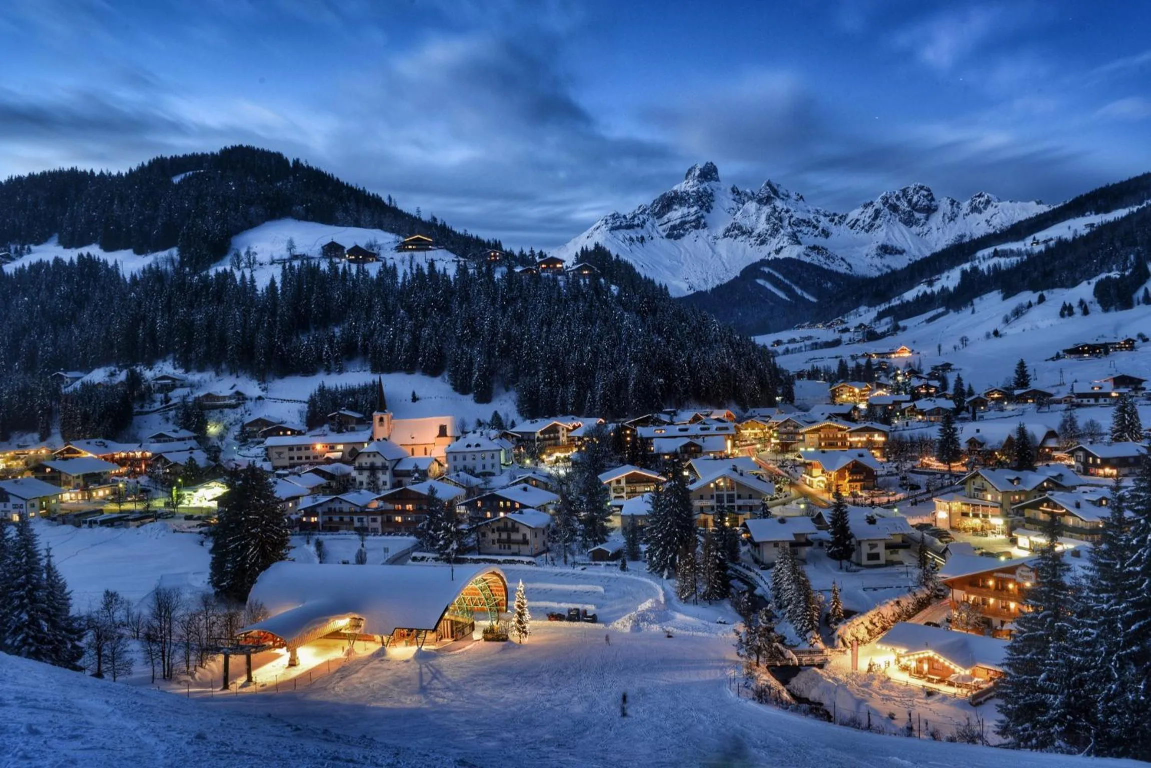 Winter in Aparthotel Hirschenau