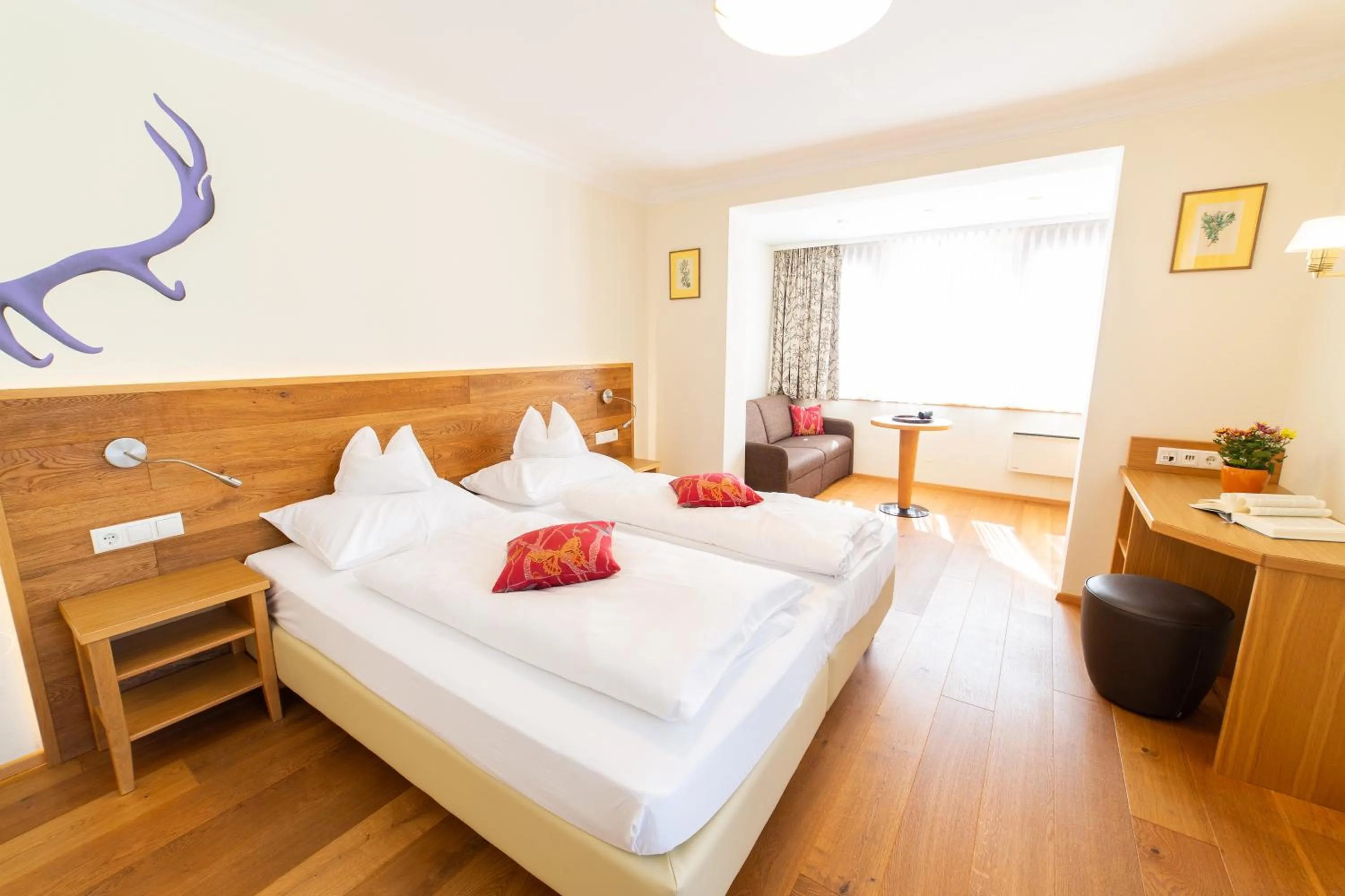 Bedroom, Bed in Aparthotel Hirschenau