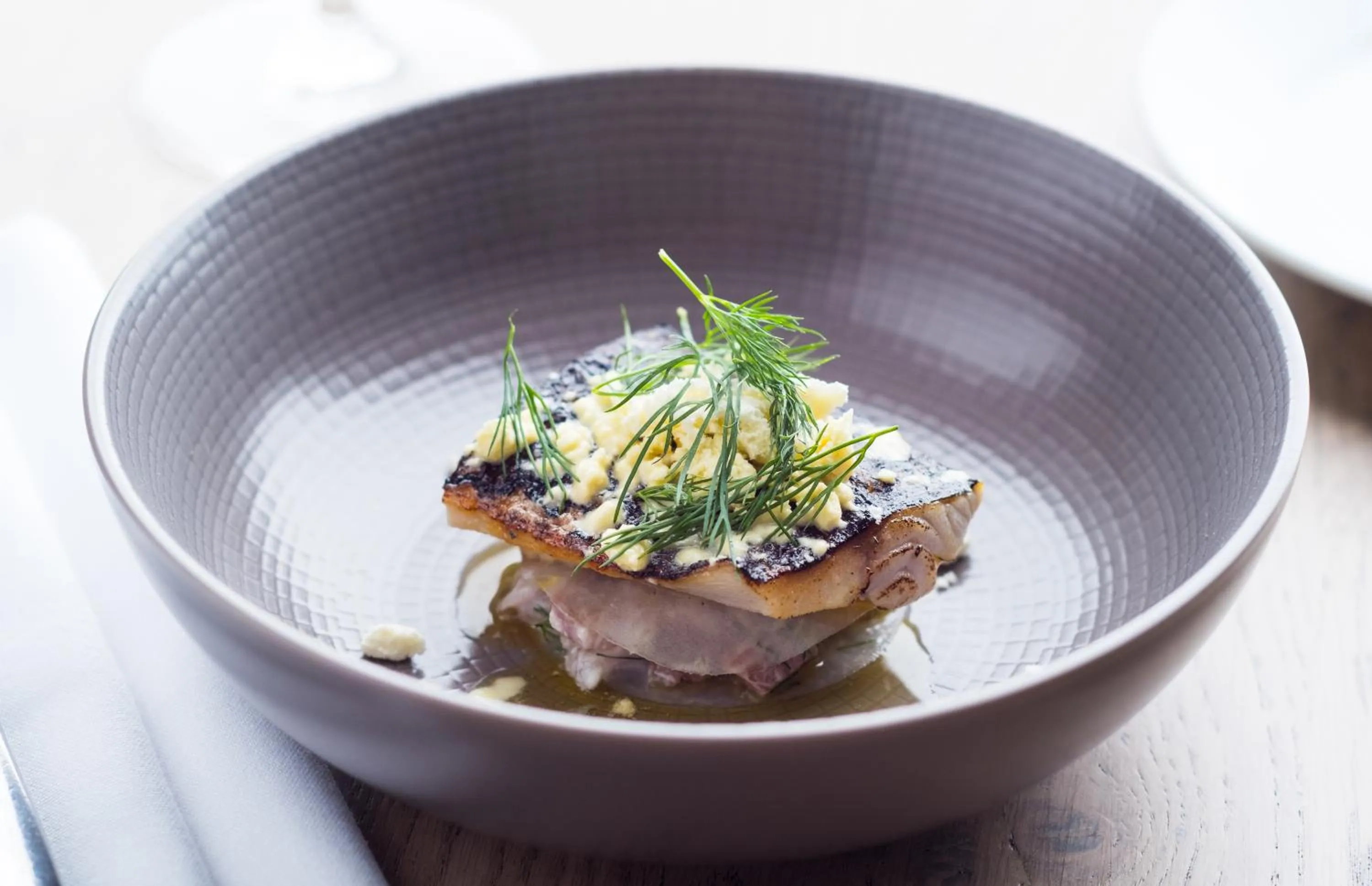 Food close-up in The Swan Hotel