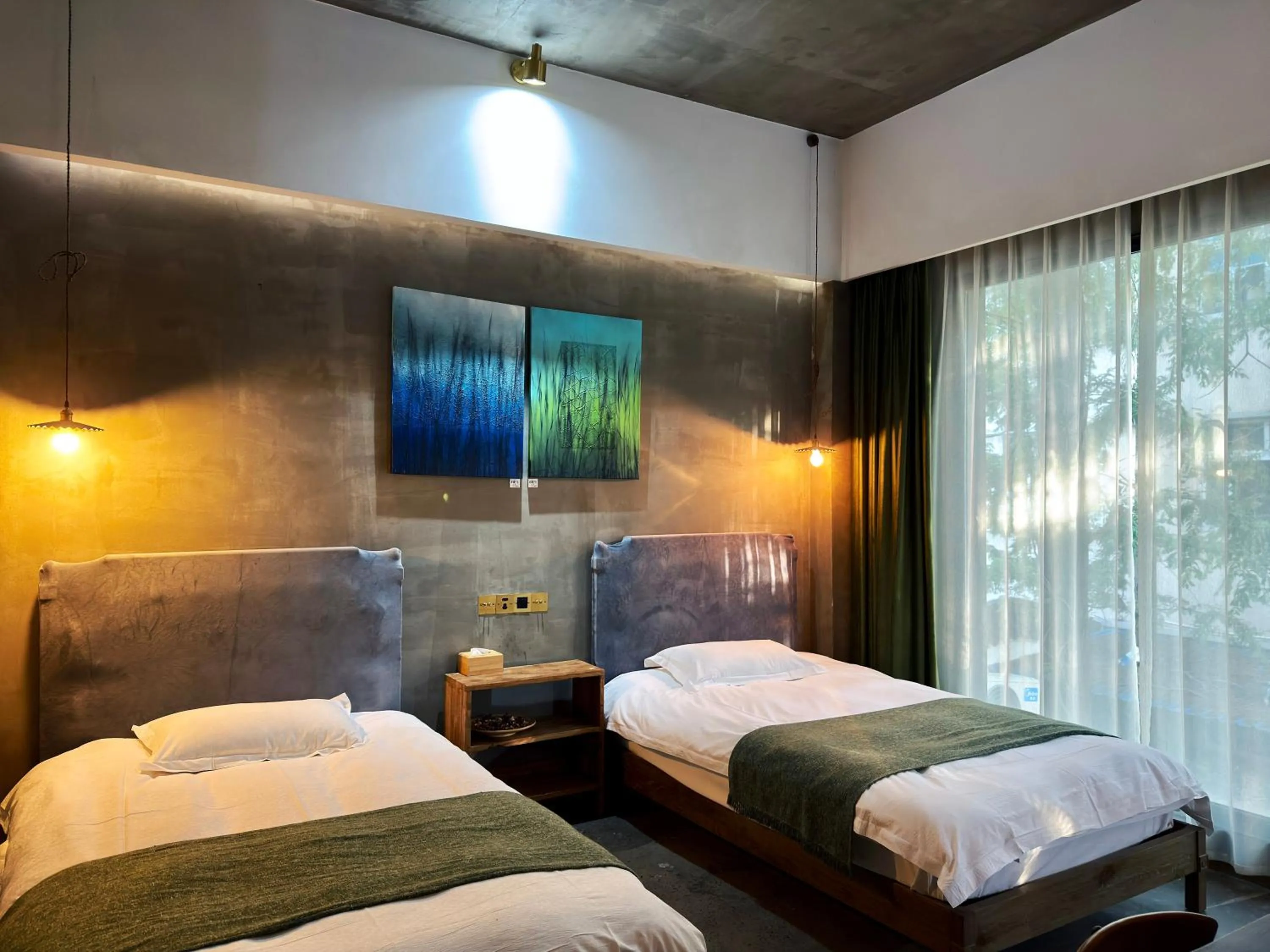 Bed in Suzhou Unique Space Design Art Hotel